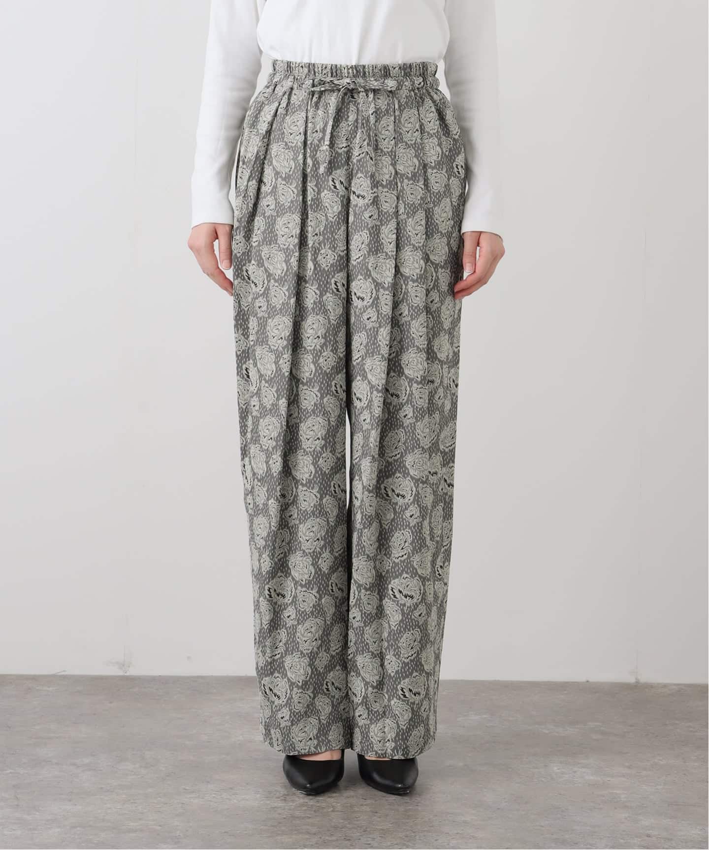 FUMIE TANAKA(フミエタナカ)】flower jq pa：パンツ（その他パンツ