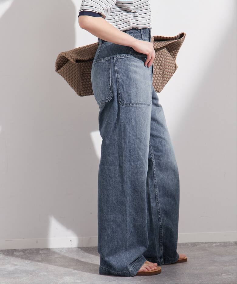 別注》【THE NEWHOUSE/ザ ニューハウス】WORK JEAN：デニム（デニム  