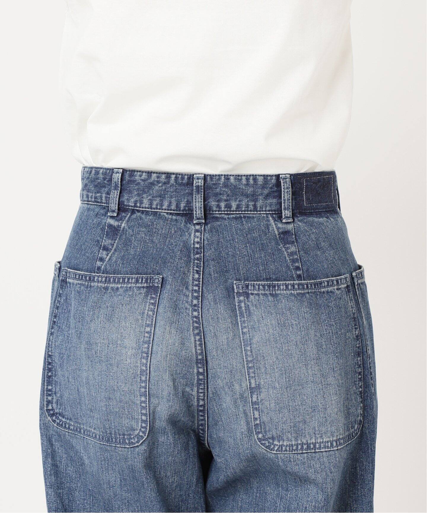 別注》【THE NEWHOUSE/ザ ニューハウス】WORK JEAN：デニム（デニム