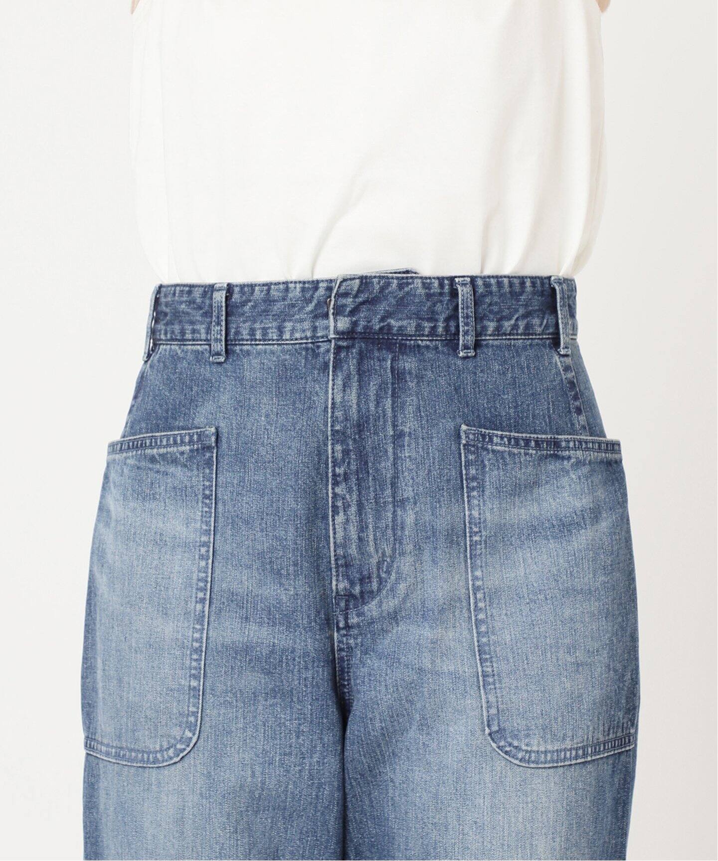 予約》《別注》【THE NEWHOUSE/ザ ニューハウス】WORK JEAN：デニム  