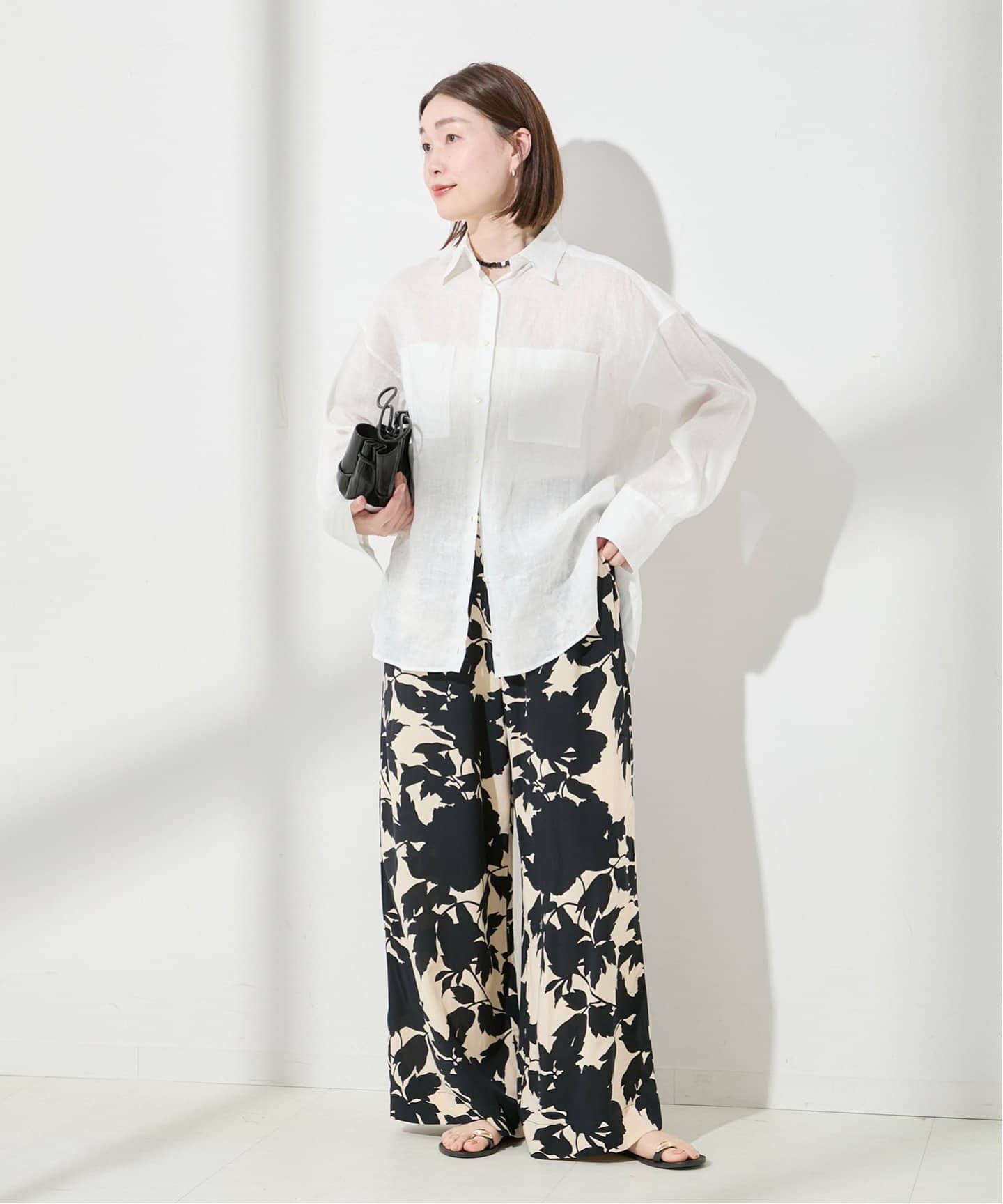 ジャーナルスタンダード　ルサーナ　パンツxs 追加》《別注》【LUSANA / ルサーナ】CICI PANTS：パンツ