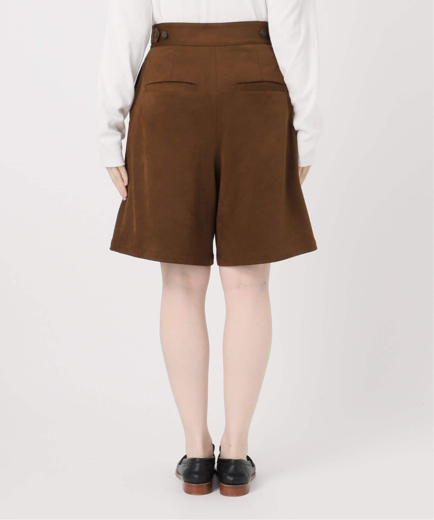 フェイクスエードハーフパンツ（ショート・ハーフパンツ）｜JOURNAL