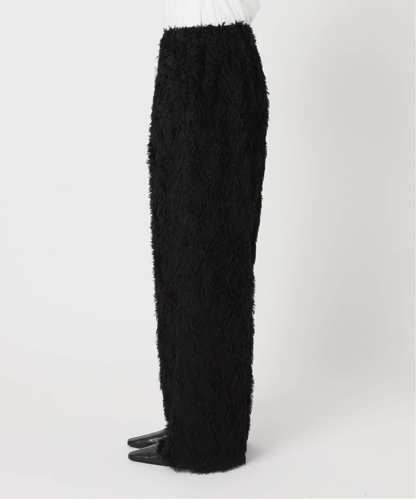 カットジャガードパンツ 黒 ジャーナルスタンダード　完売品 カットジャガードパンツ（その他パンツ）｜JOURNAL STANDARD