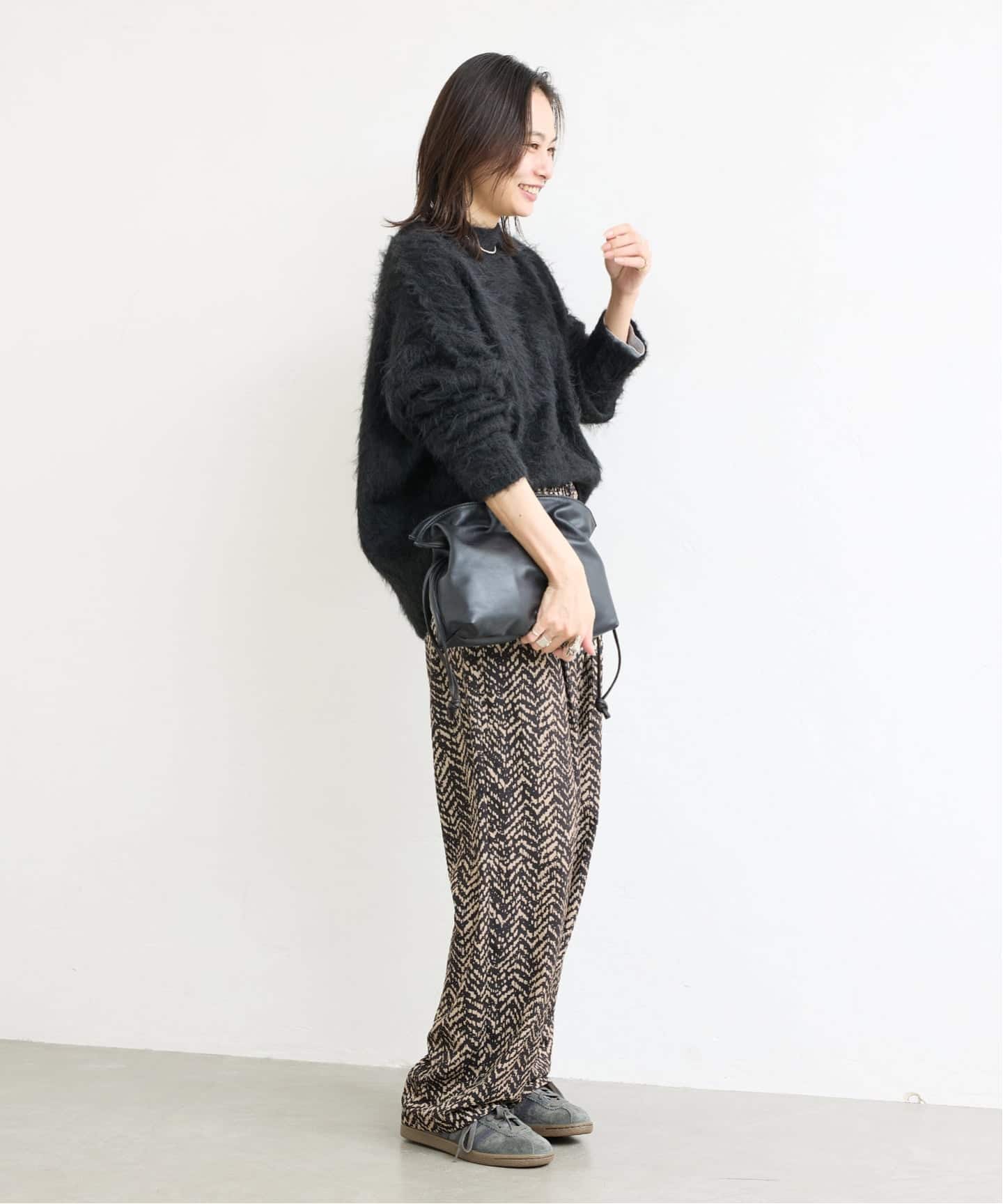 ランダムヘリンボーンプリントパンツ（その他パンツ）｜JOURNAL