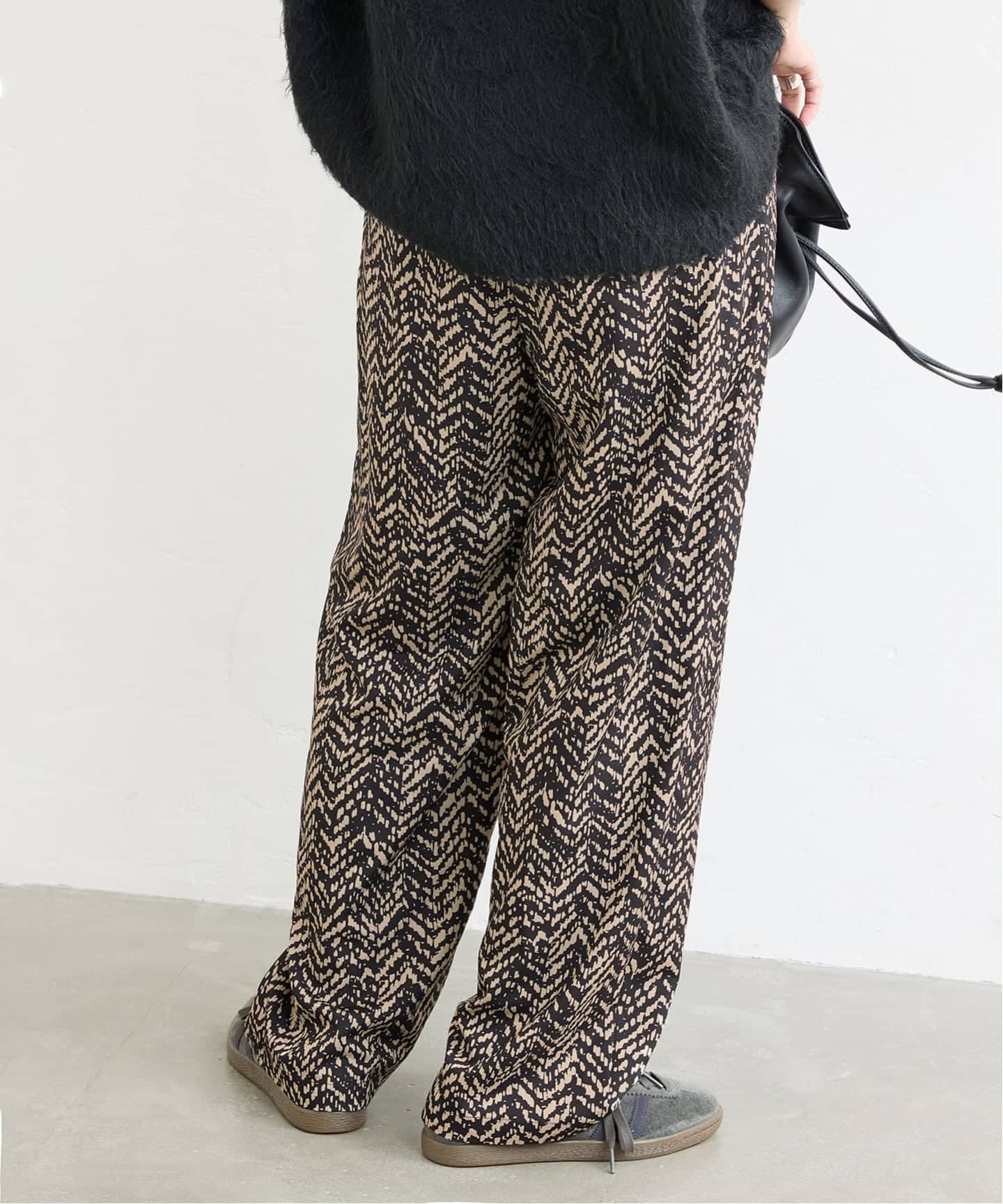 ジャーナルスタンダード（JOURNAL STANDARD）/ランダムヘリンボーンプリントパンツ ランダムヘリンボーンプリントパンツ（その他パンツ）｜JOURNAL