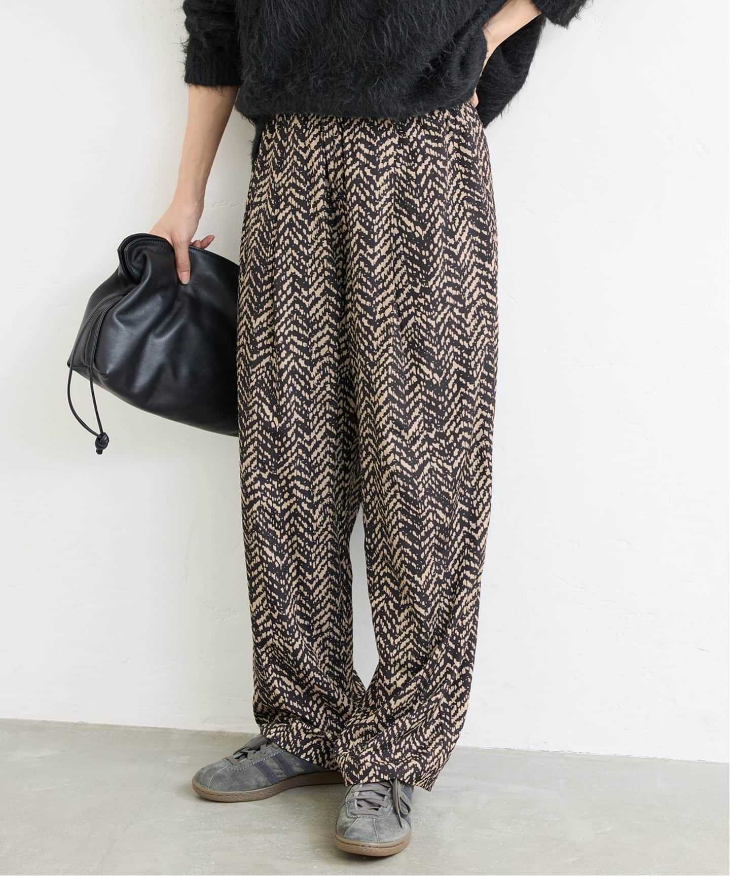 ジャーナルスタンダード（JOURNAL STANDARD）/ランダムヘリンボーンプリントパンツ ランダムヘリンボーンプリントパンツ（その他パンツ）｜JOURNAL