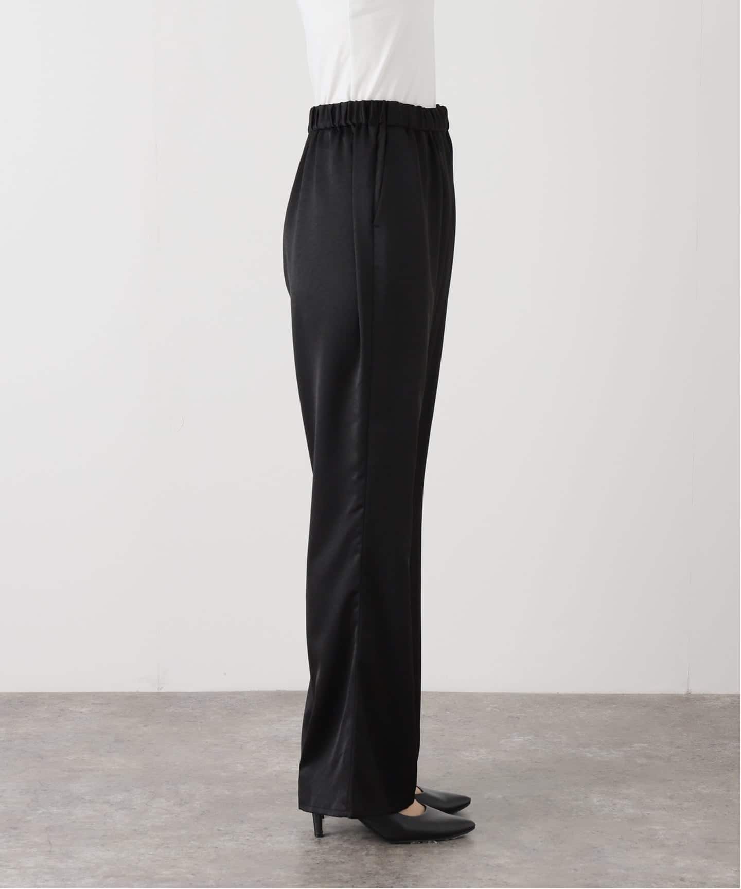 ビンテージサテンフレアイージーパンツ（その他パンツ）｜JOURNAL