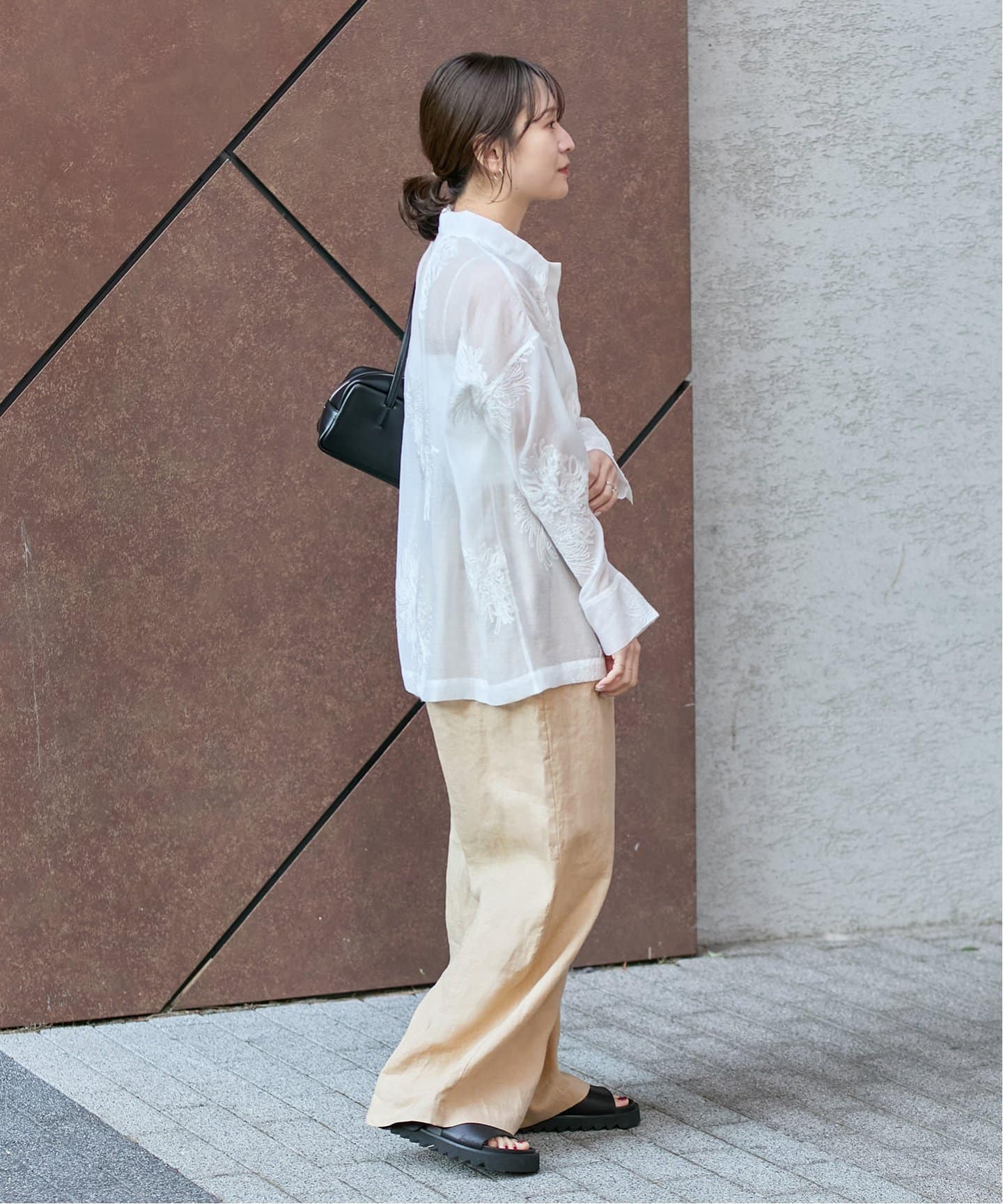 ソフトゼフィールリネンワイドパンツ（その他パンツ）｜JOURNAL