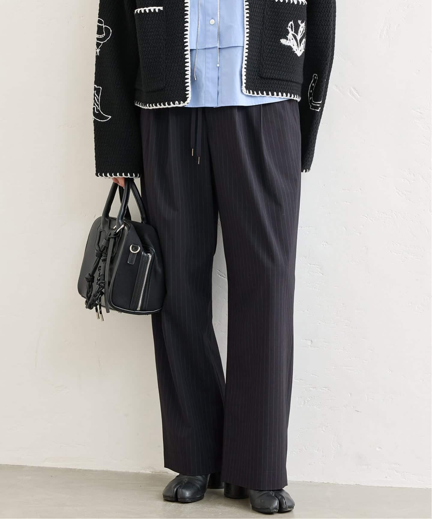 Double Pinst Tuck Slacks