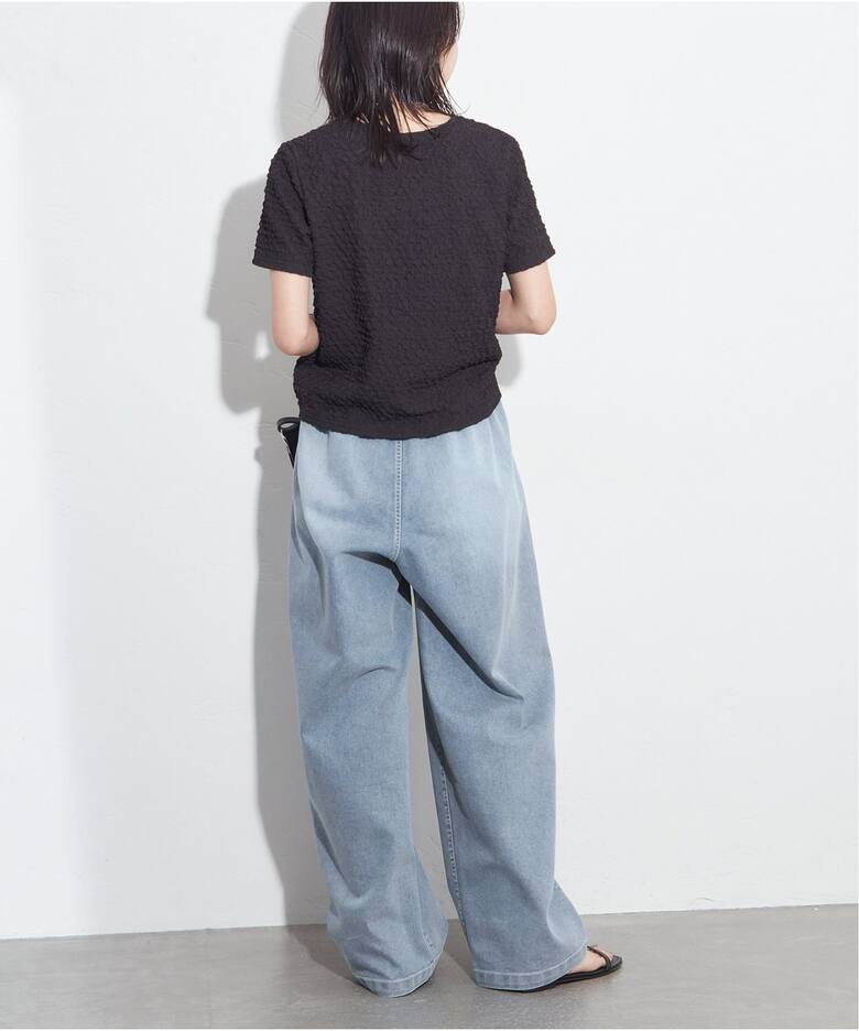 WEB限定追加2》【接触冷感】アイシーリラックスデニム（デニムパンツ  