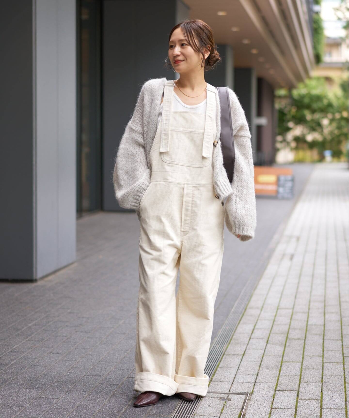 Corduroy ロングStrap サロペット（サロペット／オーバーオール