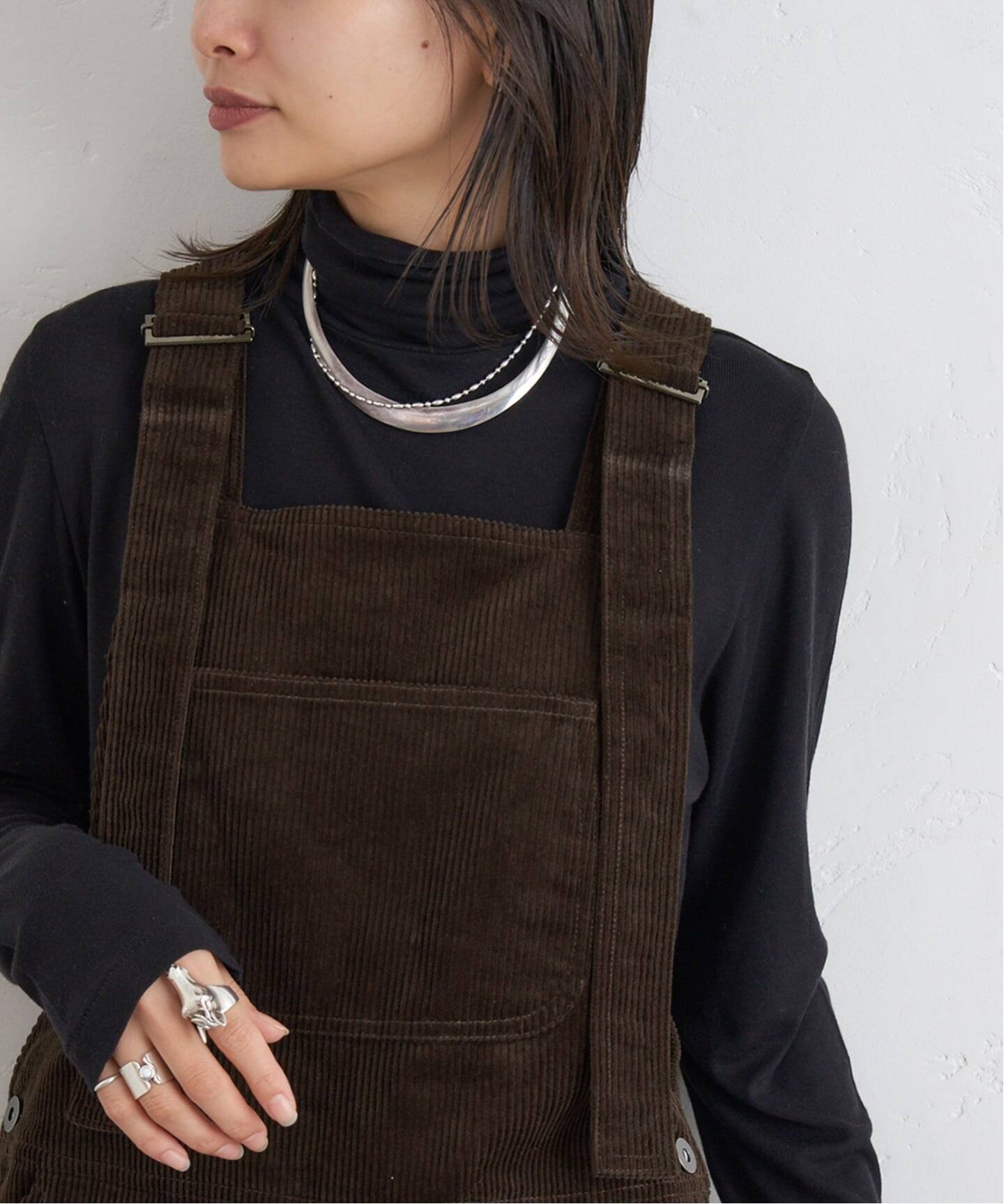 Corduroy ロングStrap サロペット（サロペット／オーバーオール