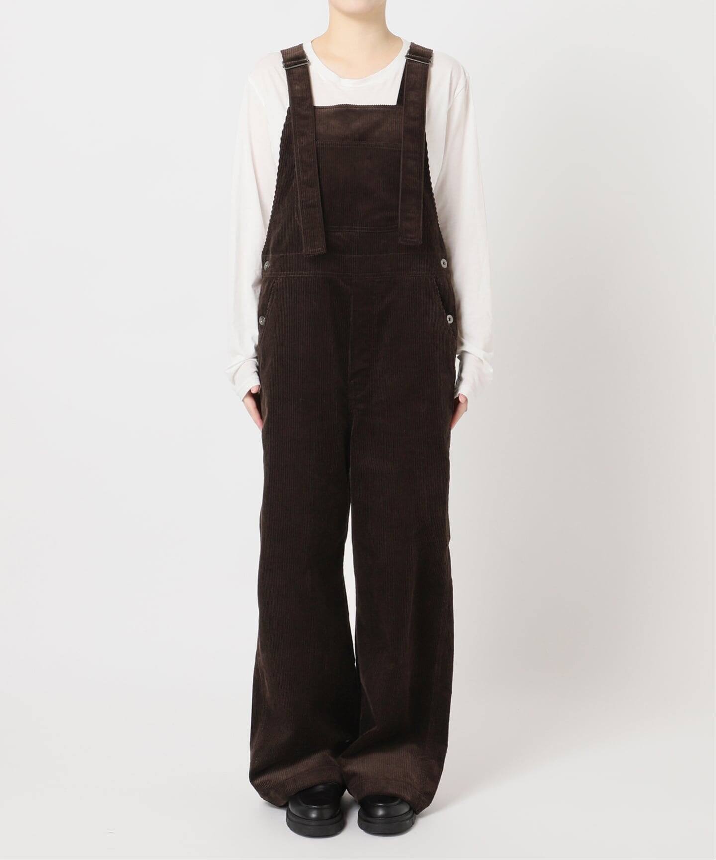 Corduroy ロングStrap サロペット（サロペット／オーバーオール