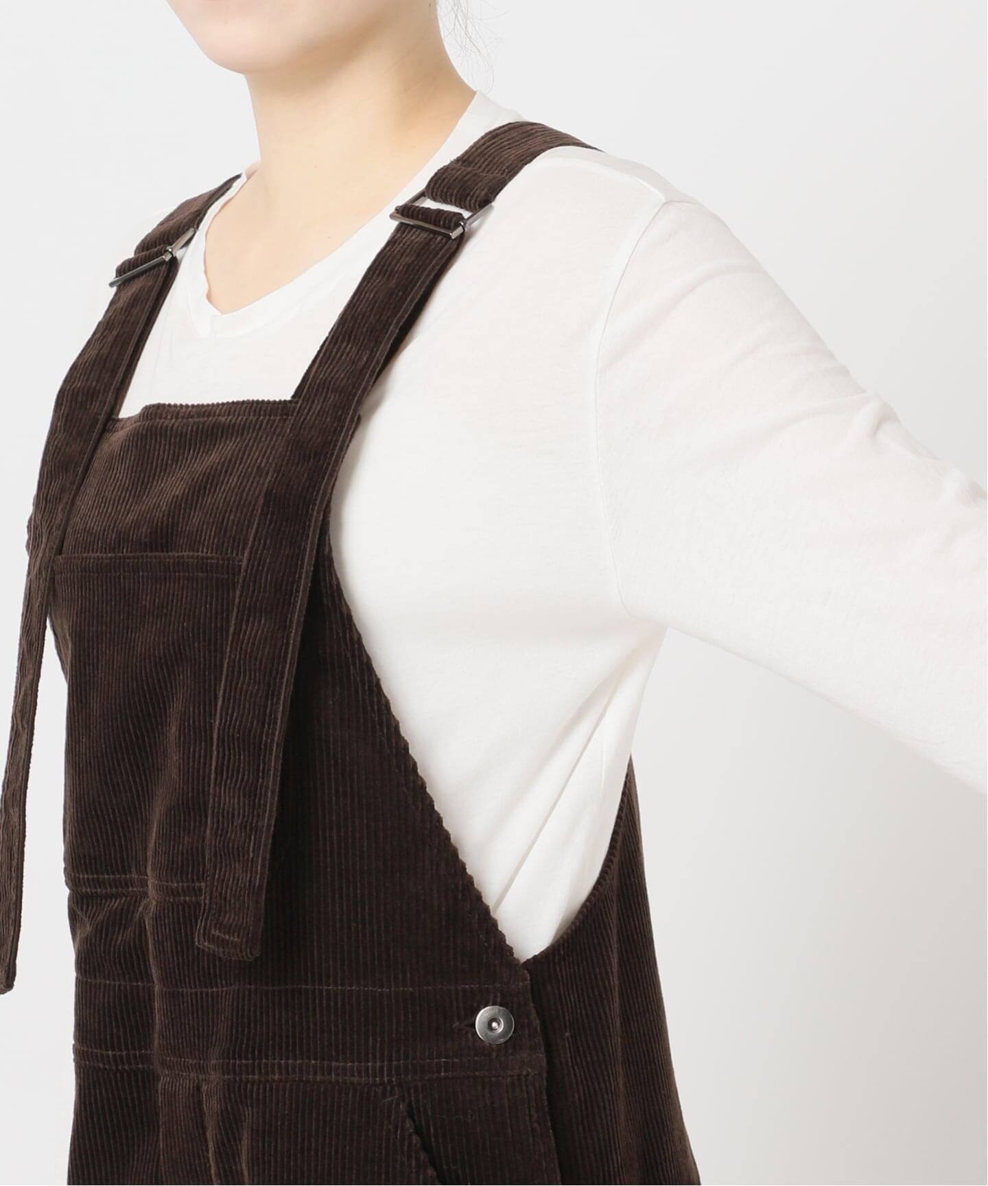 Corduroy ロングStrap サロペット（サロペット／オーバーオール