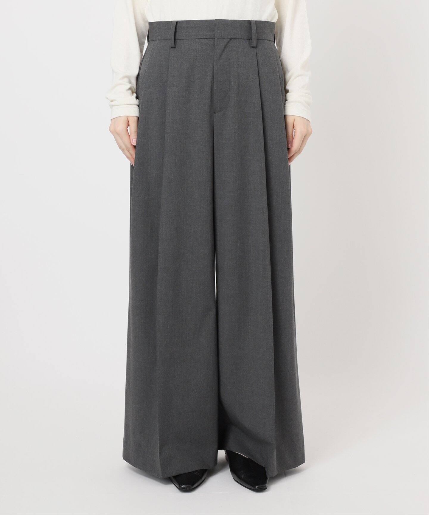 AtLast&Co. 2タックスラックスパンツ 2タックスラックスパンツ | ファッション通販サイト NUGU