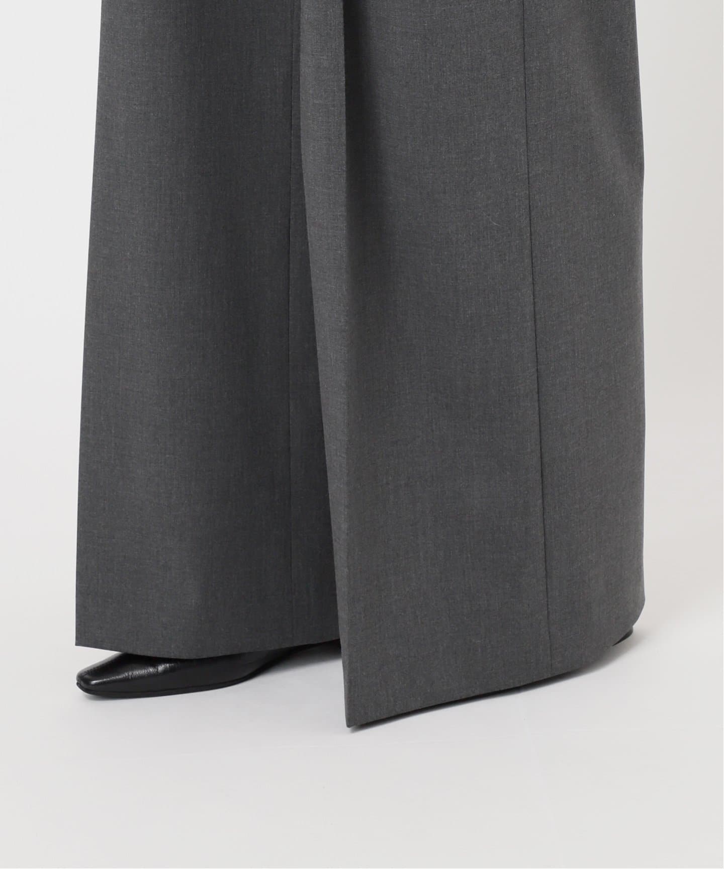 kolor 2タックスラックスパンツ BONLECILL スラックス パンツ 2タック センタープレス カラー