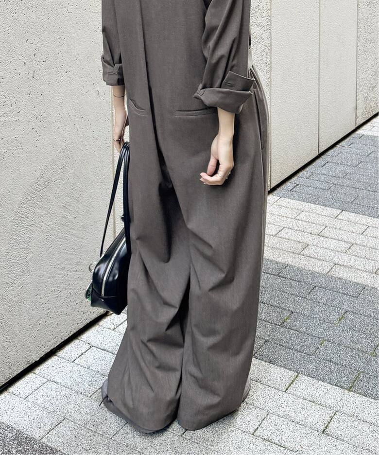 ソモウライクジップオールインワン（つなぎ／オールインワン 