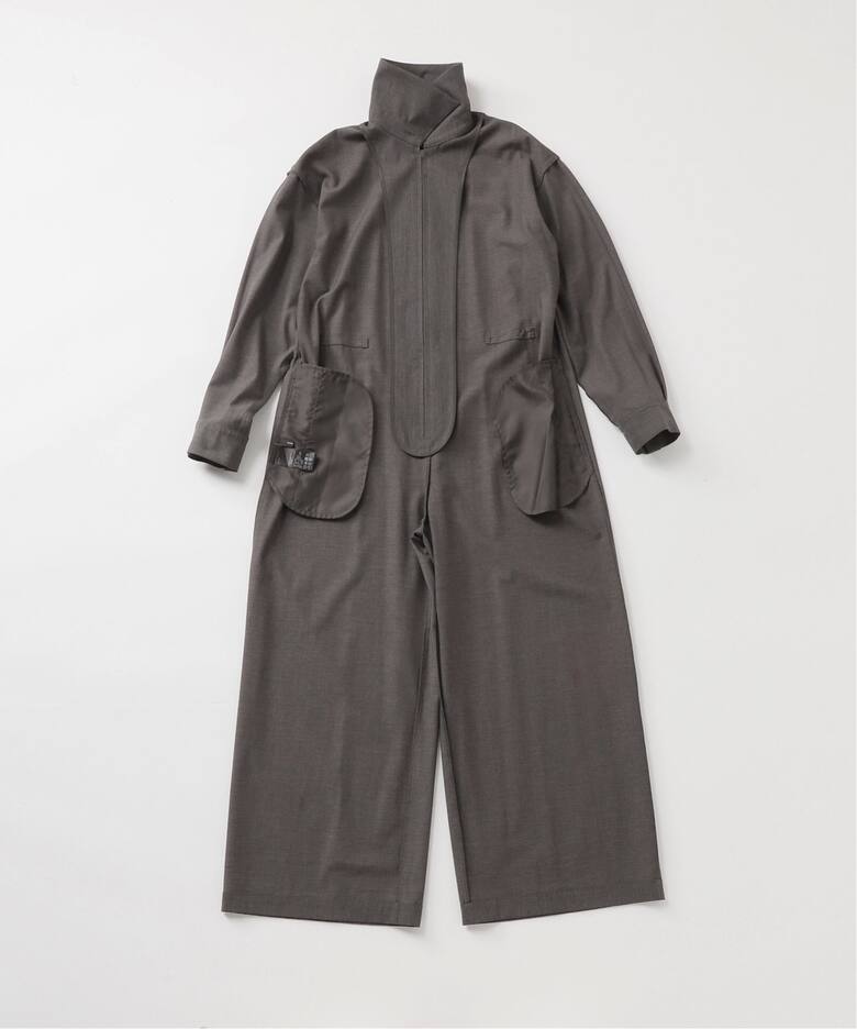 ソモウライクジップオールインワン（つなぎ／オールインワン  