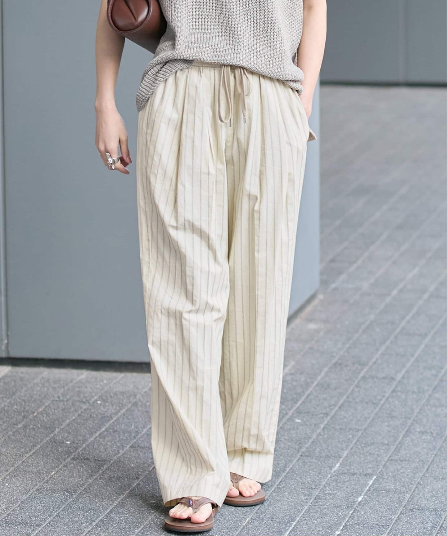 ストライプクロスラフパンツ（その他パンツ）｜JOURNAL STANDARD