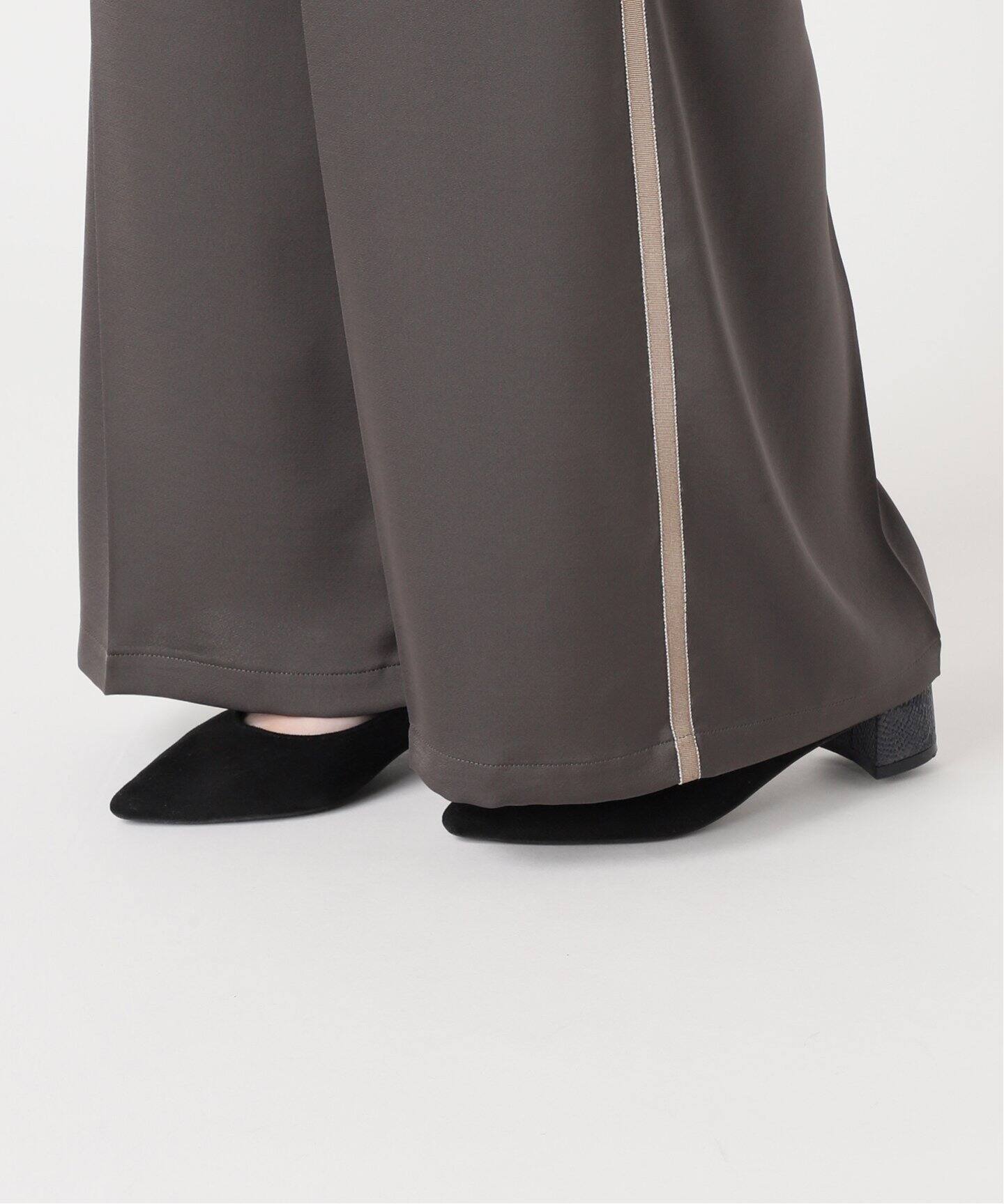 JOURNAL STANDARD 【接触冷感/洗える】マットサテンワイドパンツ 追加》【＆FUNCTION】【接触冷感/洗える】マットサテンワイド
