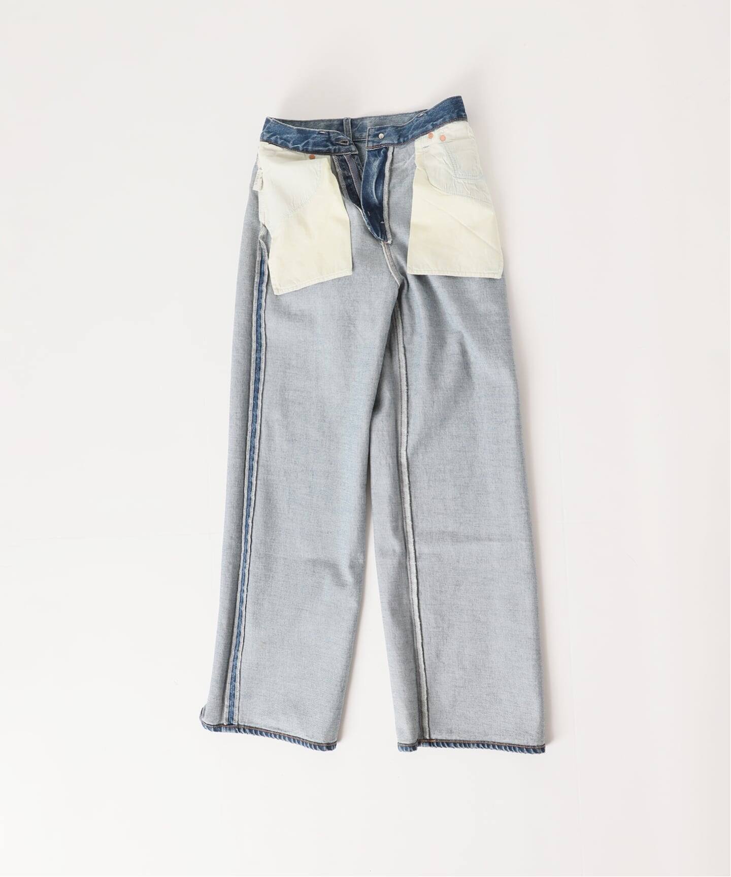 ☀️ワイドレッグデニムパンツ☀️ JOURNAL STANDARD Lee/リー 【OtonaMuse6月号掲載】ワイドデニムパンツ美脚 腰回り