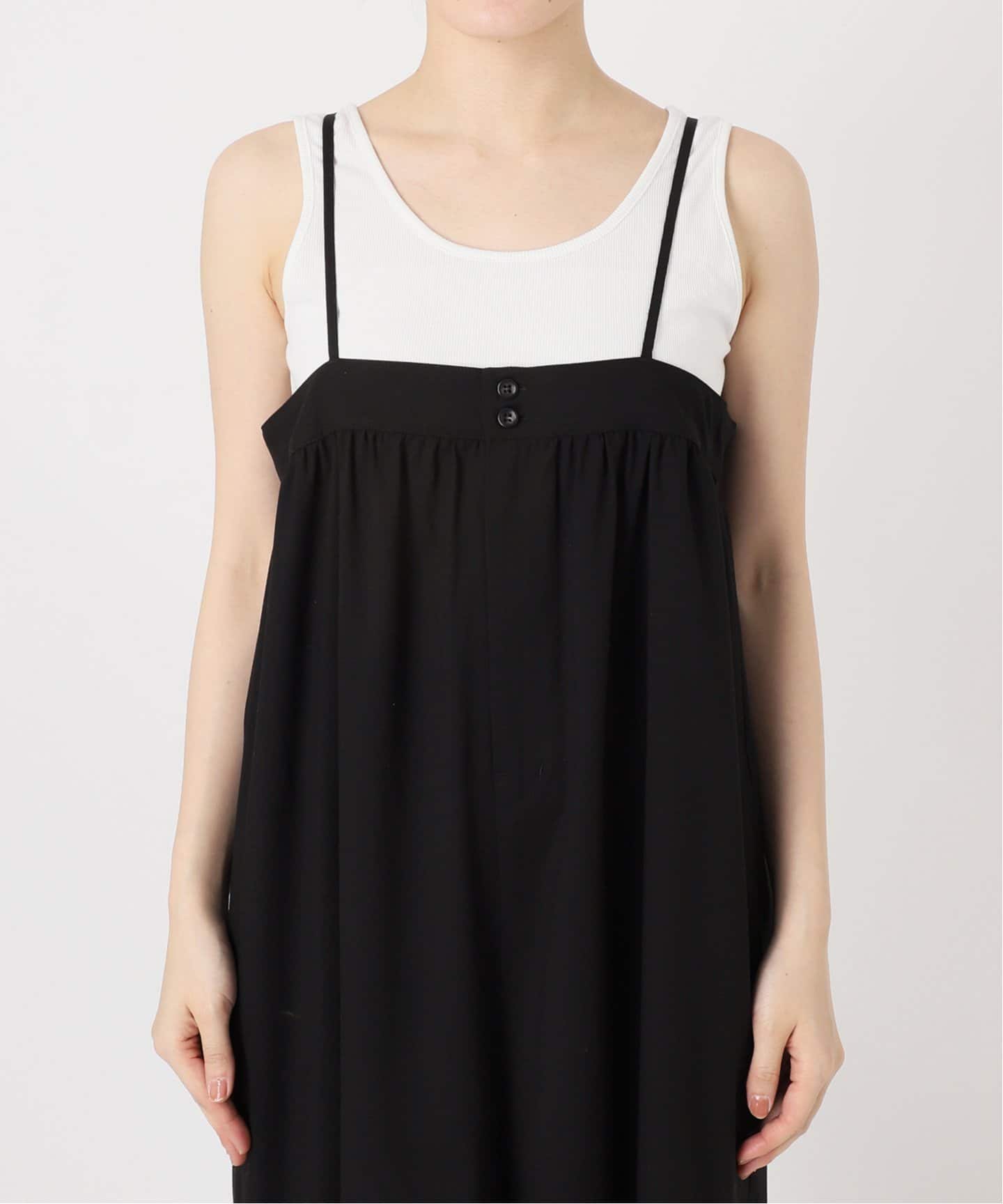 DRESSTERIOR オールインワン/サロペット 黒 0123724L0037 DRESSTERIOR オールインワン/サロペット 黒 0123724L0037 公式