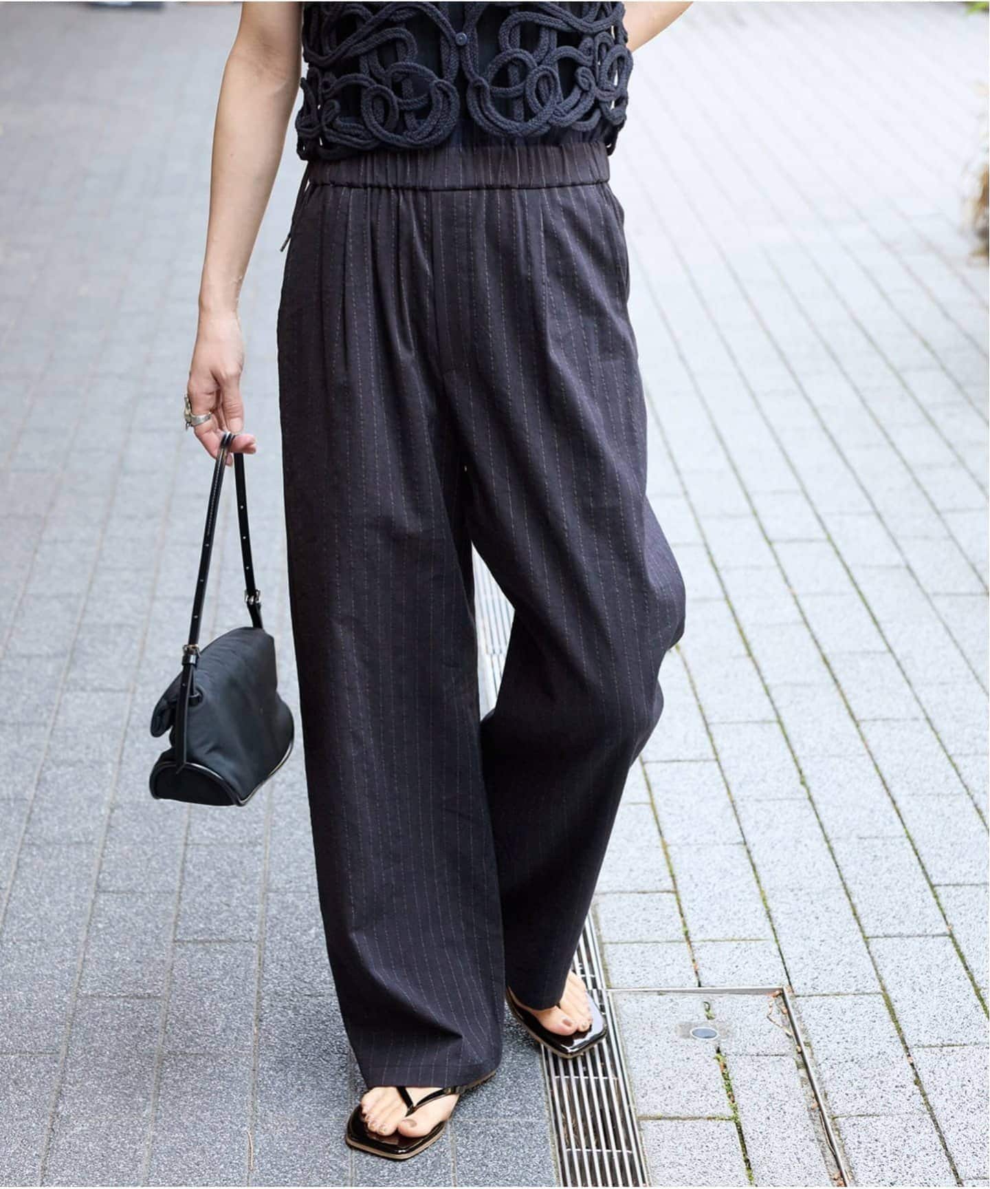 【ジャーナルスタンダード】コットンリネン ストレートパンツ 38（M ）カーキ ジャーナルスタンダード JOURNAL STANDARD 《追加