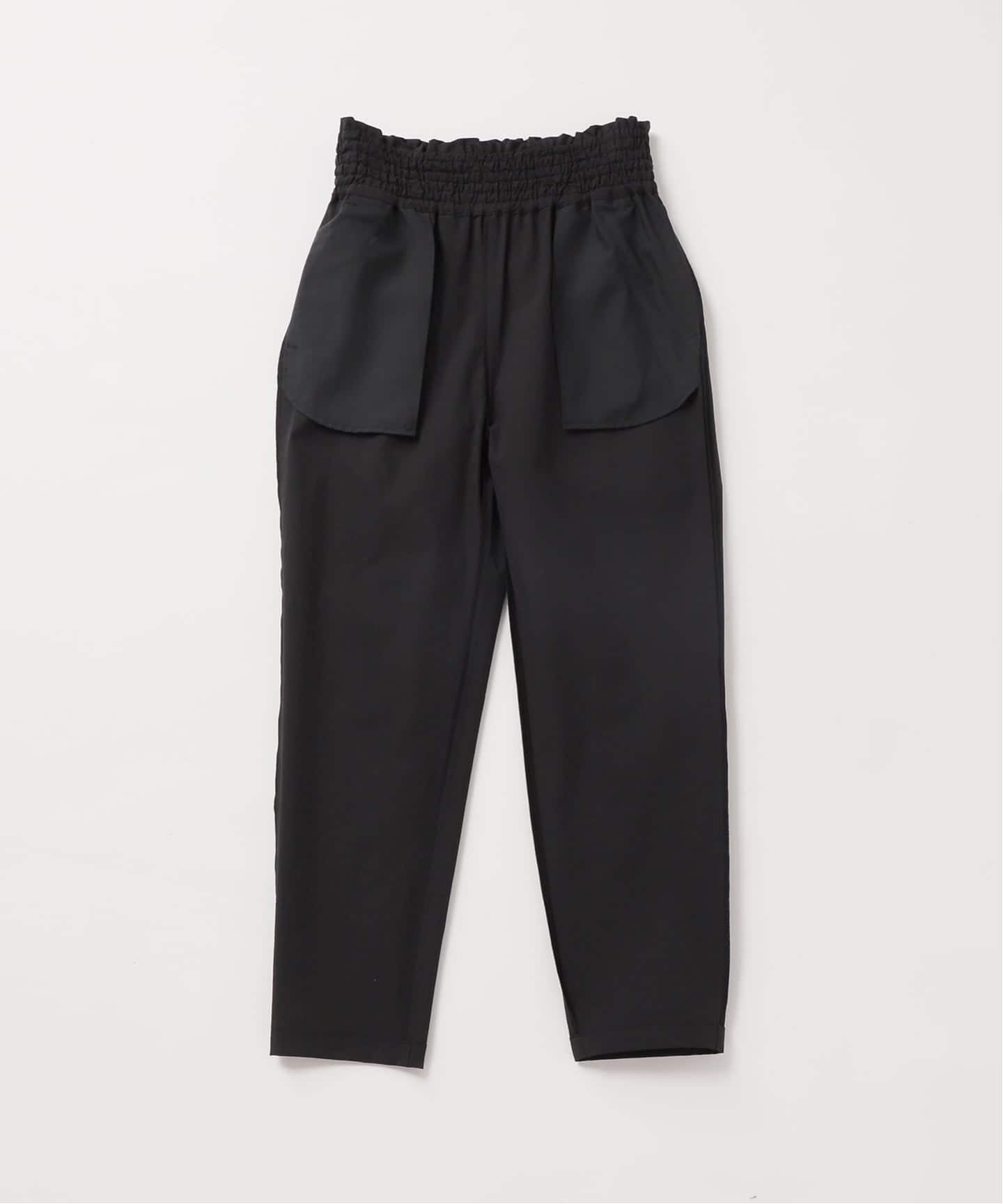 極美品　ジャーナルスタンダード　リネンナイロンストレッチテーパードパンツ25SS 撥水/接触冷感/洗える/UVカット】リネンナイロンストレッチ