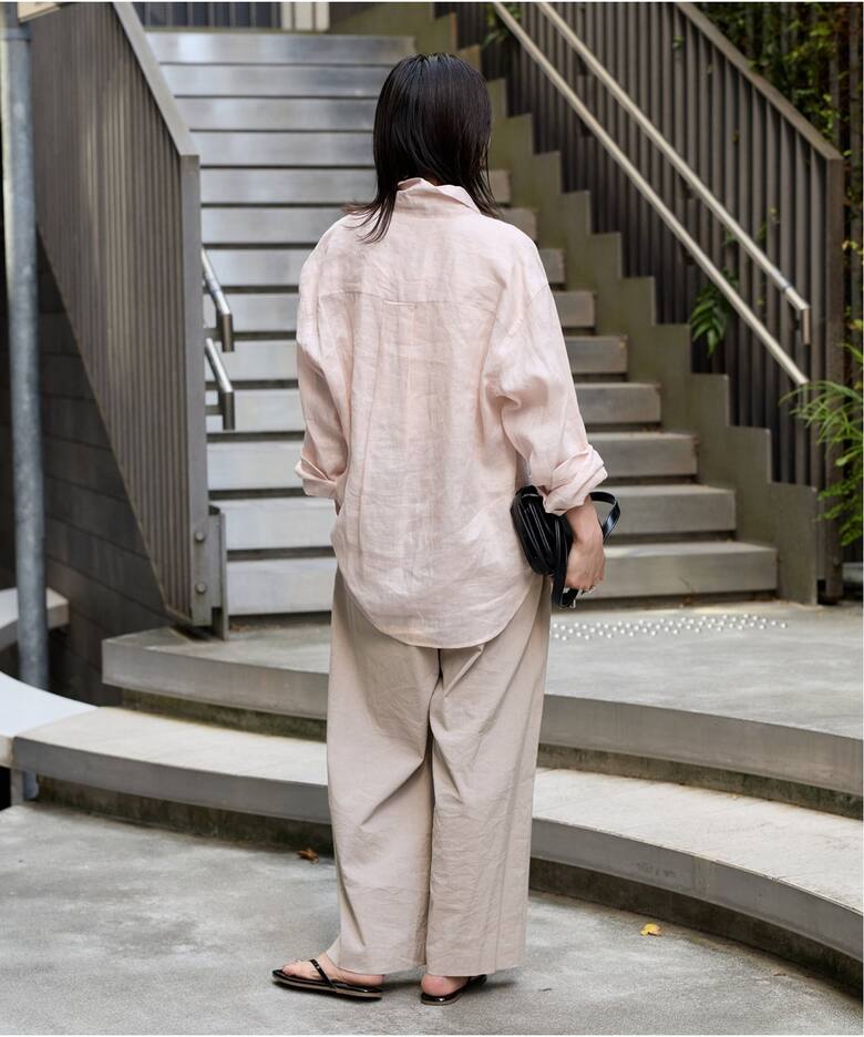 追加》ウォッシャブルコットンリネンVISワイドパンツ（その他パンツ ジャーナルスタンダード☆ウォッシャブルコットンリネンVISワイドパンツ新品