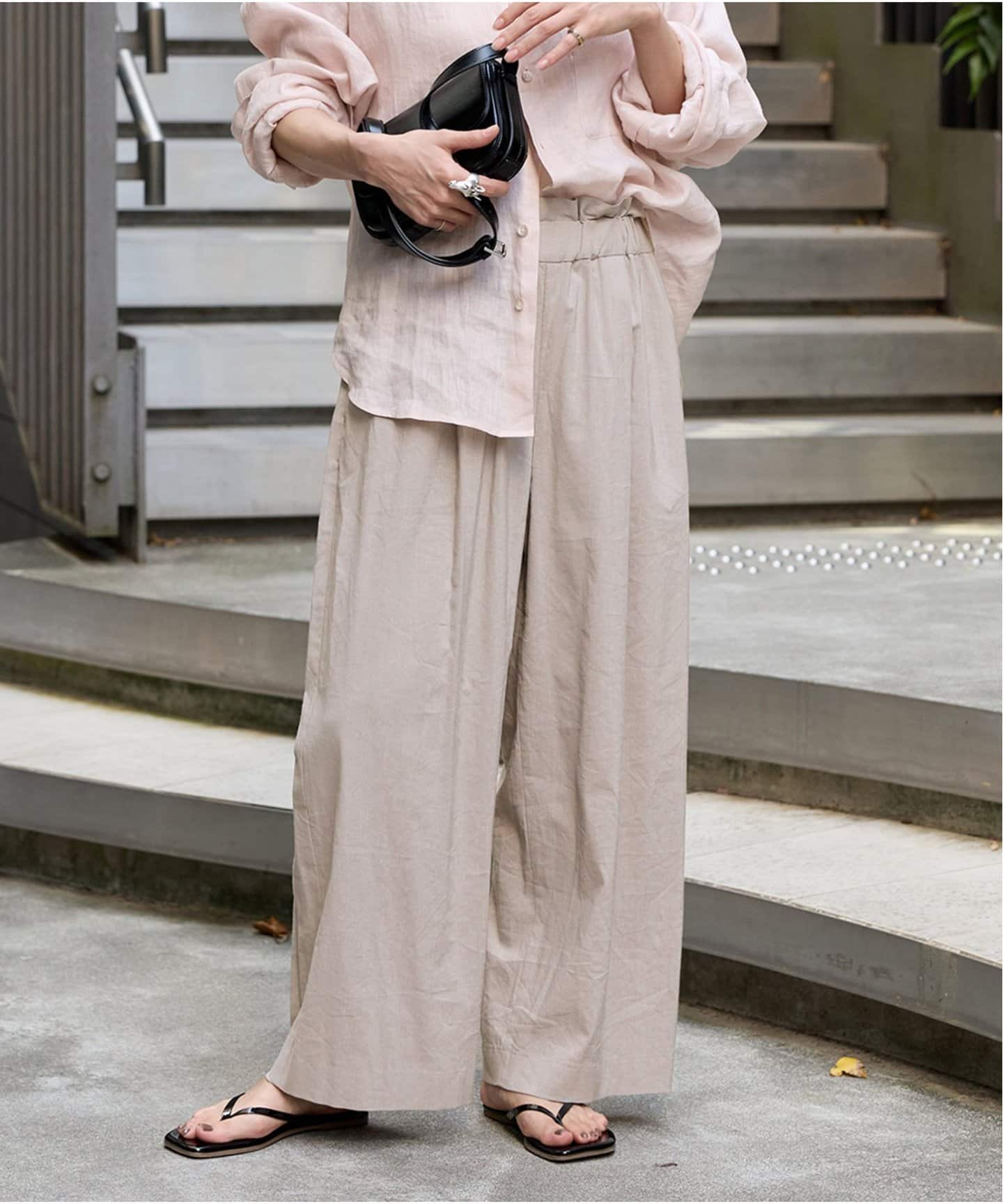 【未使用タグ付36サイズ】ウォッシャブルC/LIVIS ワイドパンツ 追加2》ウォッシャブルC/LIVIS ワイドパンツ（その他パンツ