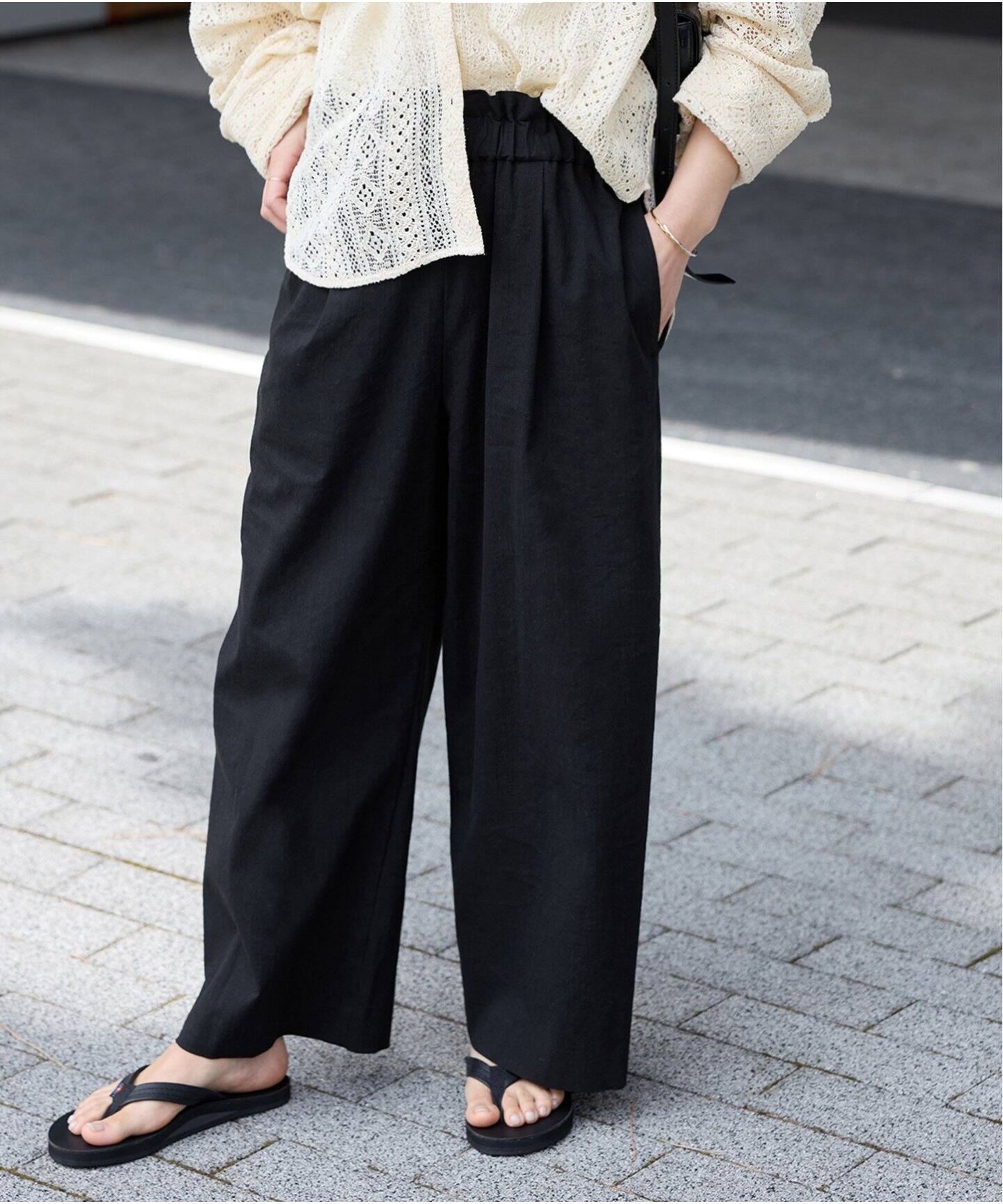 追加3》ウォッシャブルC/LIVIS ワイドパンツ（その他パンツ