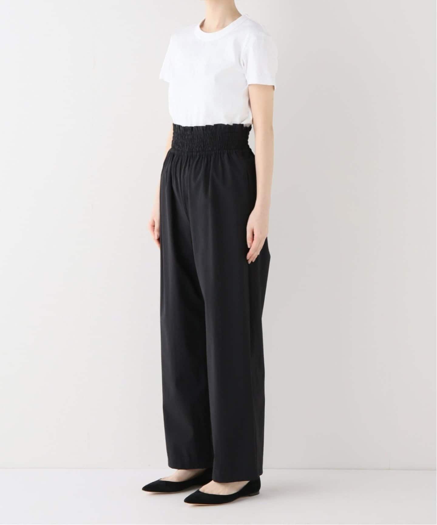 journal standard ナイロンストレッチパンツ 34 ベイクルーズ 撥水/接触冷感/洗える/UVカット】リネンナイロンストレッチ