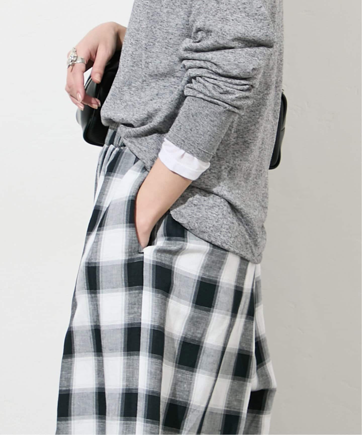 JOURNAL STANDARD 【洗える】レーヨン麻タックワイドキュロット38 洗える】レーヨン麻タックワイドキュロット（その他パンツ