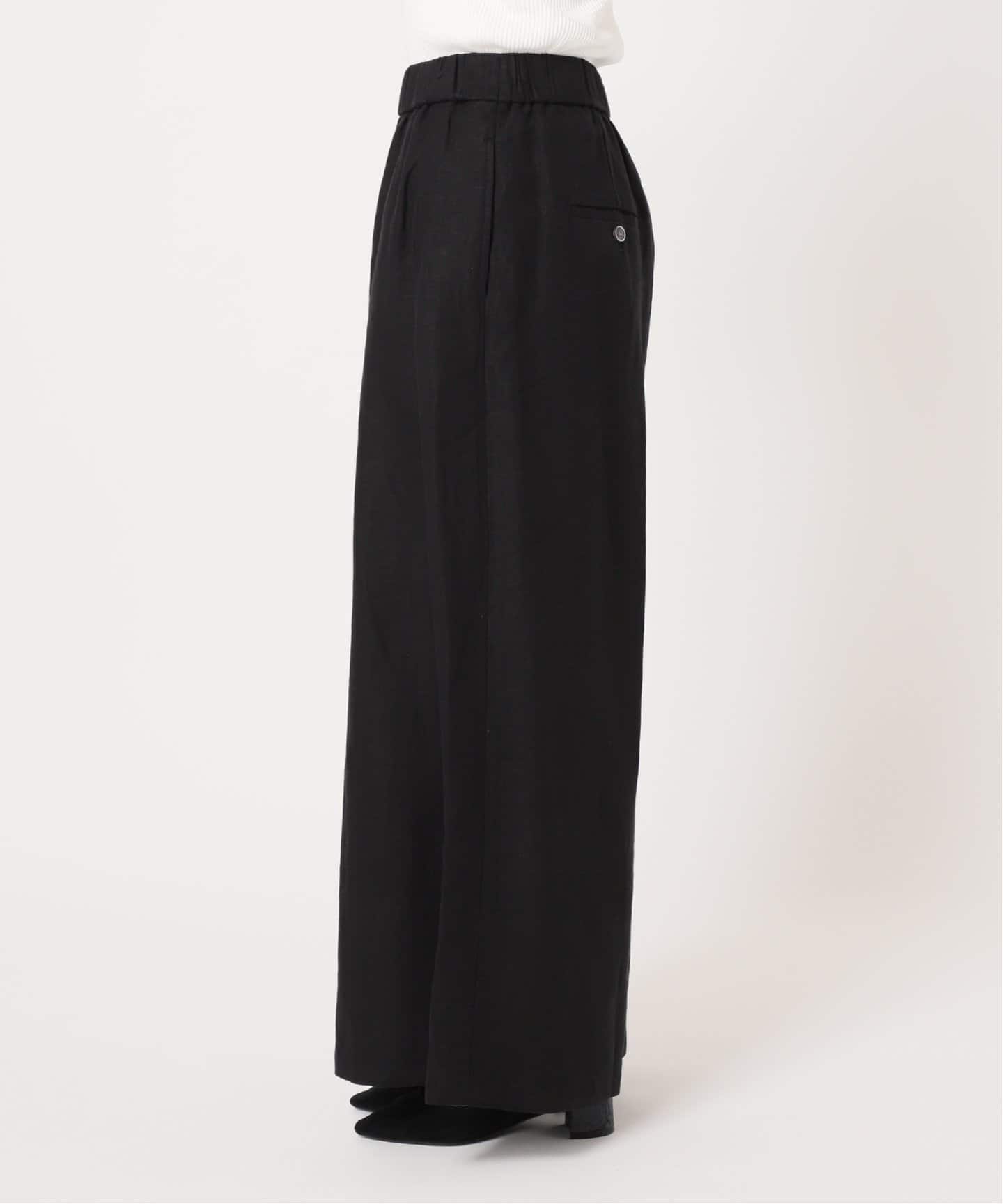 JOURNAL STANDARD ツイル タックキュロット ワイドパンツ　パンツ JOURNAL STANDARD（ジャーナルスタンダード）の「ツイルタック