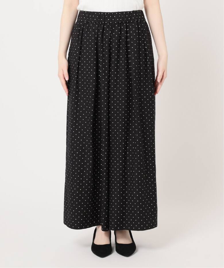 追加2》【洗える】レーヨン麻タックワイドキュロット（その他パンツ  