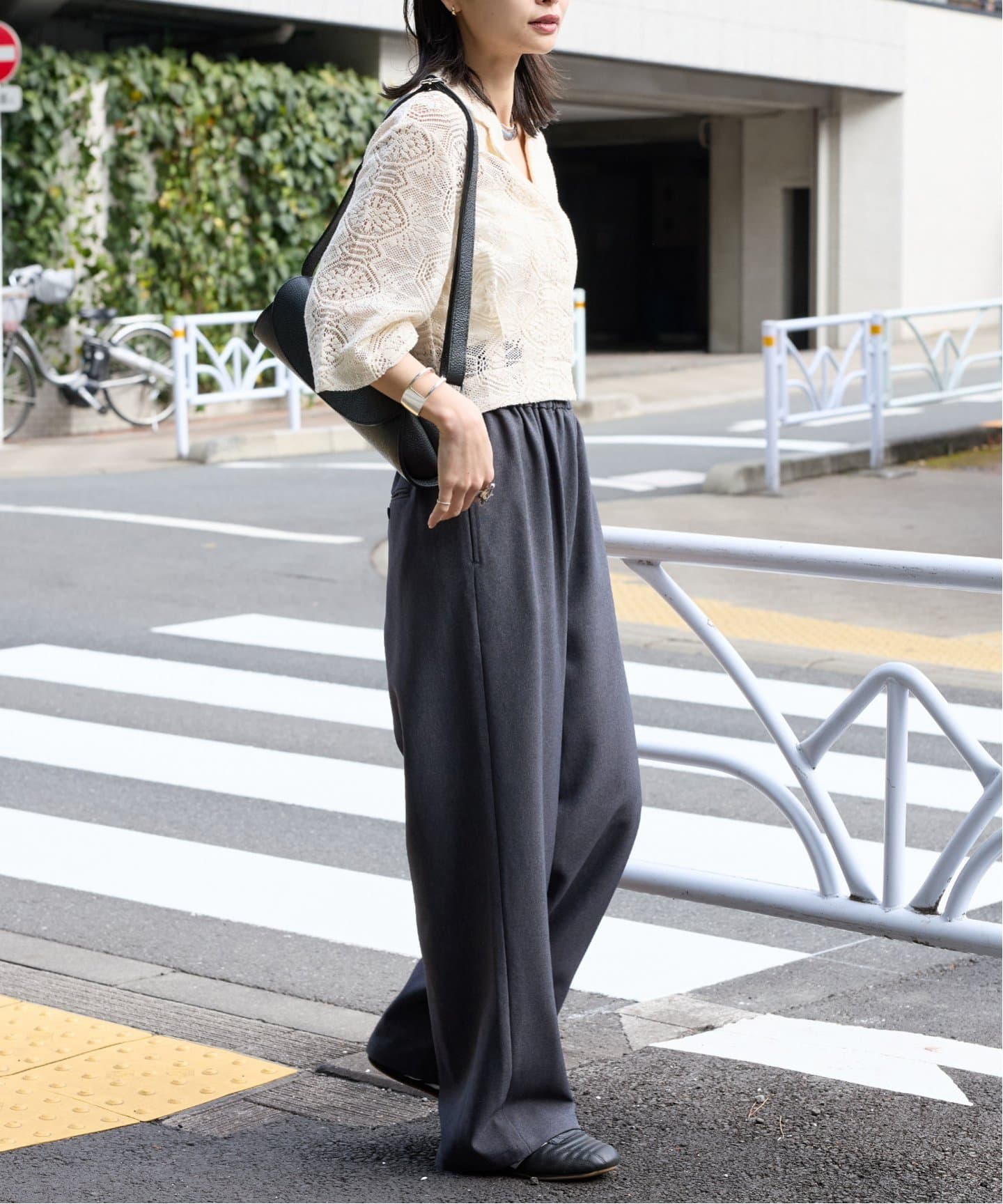 追加》ライクストレッチワイドパンツ（その他パンツ）｜JOURNAL