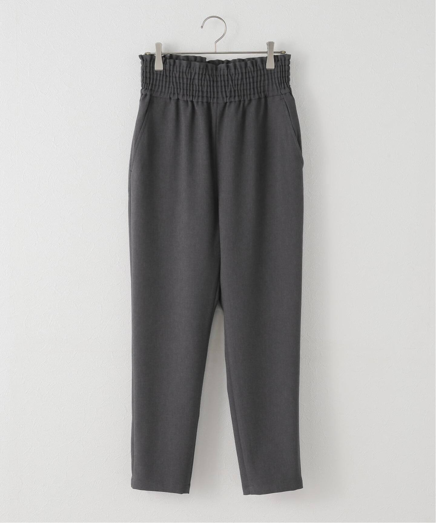 追加2》ウールライクストレッチイージーテーパードパンツ（その他