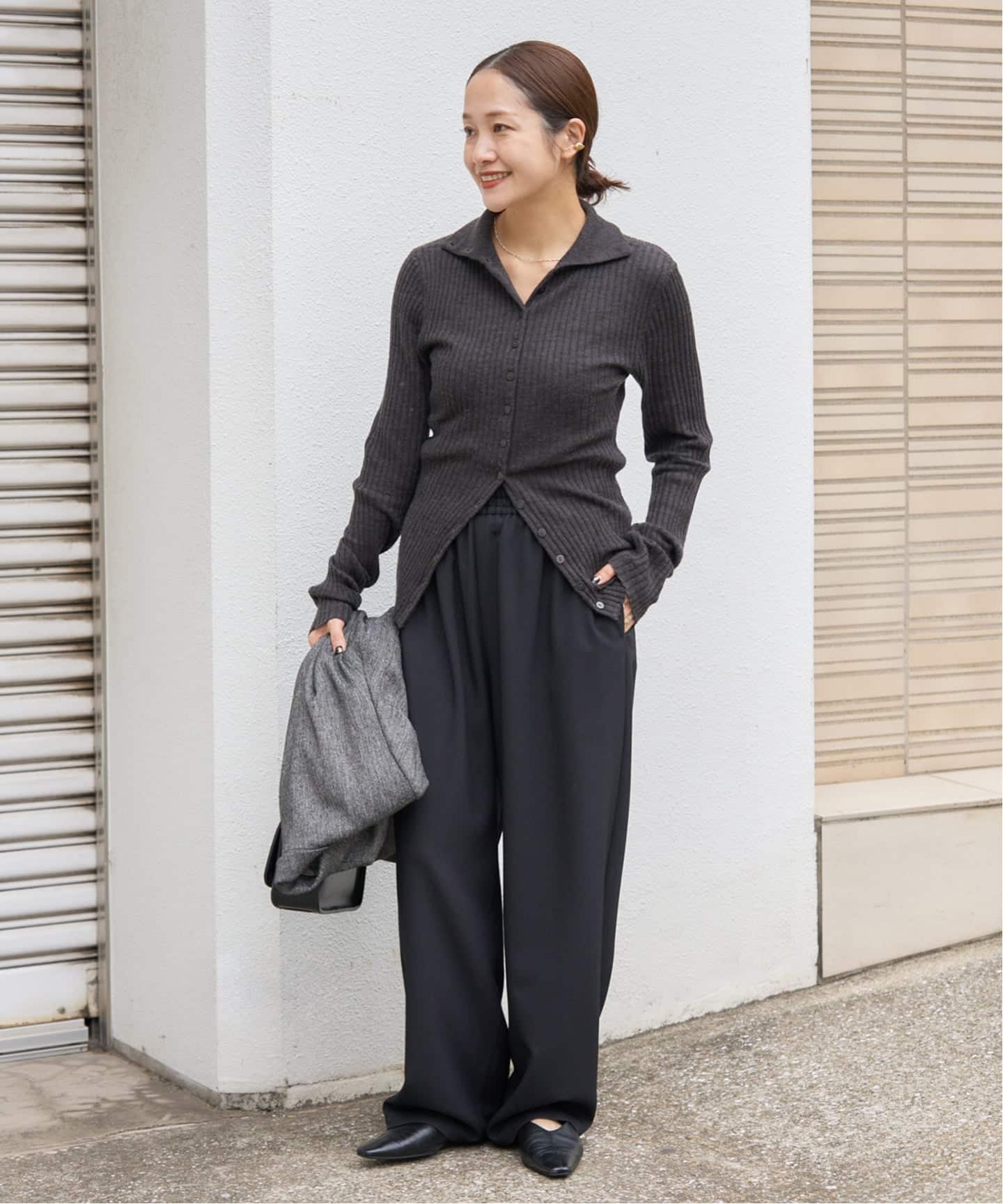 追加2》ウールライクストレッチワイドパンツ（その他パンツ）｜JOURNAL