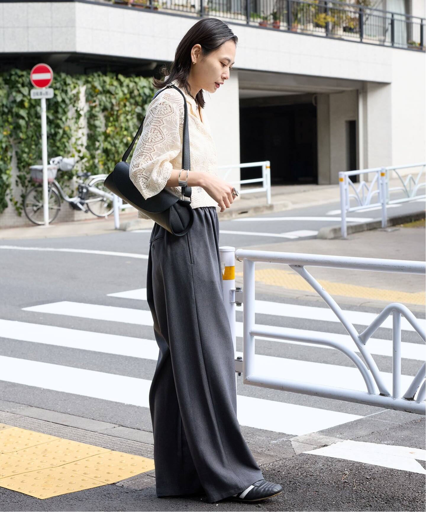 追加2》ウールライクストレッチワイドパンツ（その他パンツ）｜JOURNAL