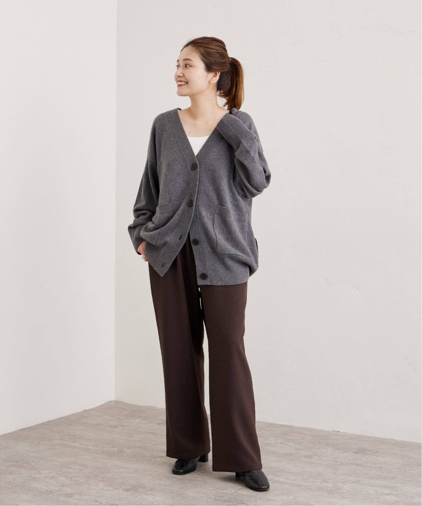 追加4》ウールライクストレッチワイドパンツ（その他パンツ）｜JOURNAL