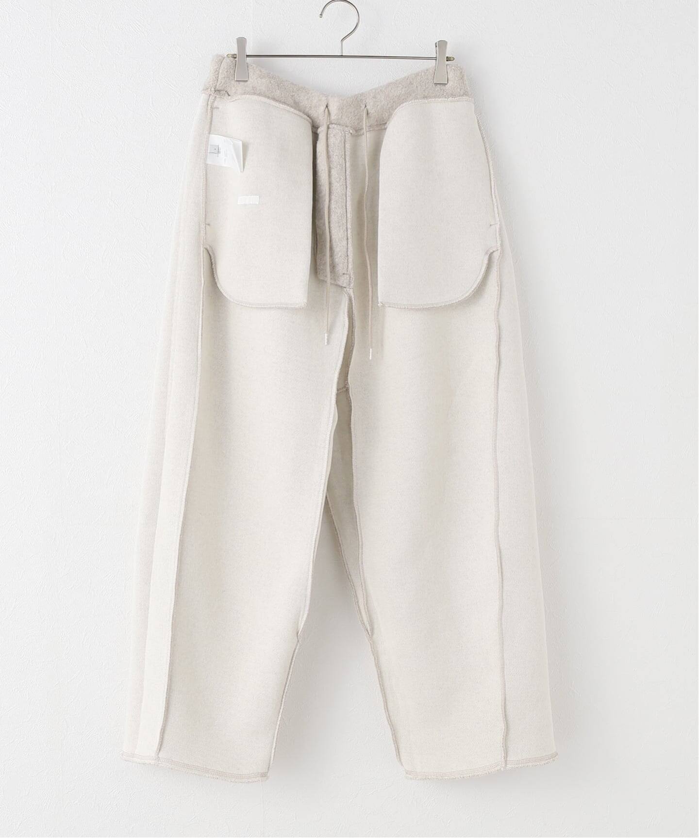 SEEALL/シーオール】TWISTED SWEAT PANTS:パンツ（その他パンツ