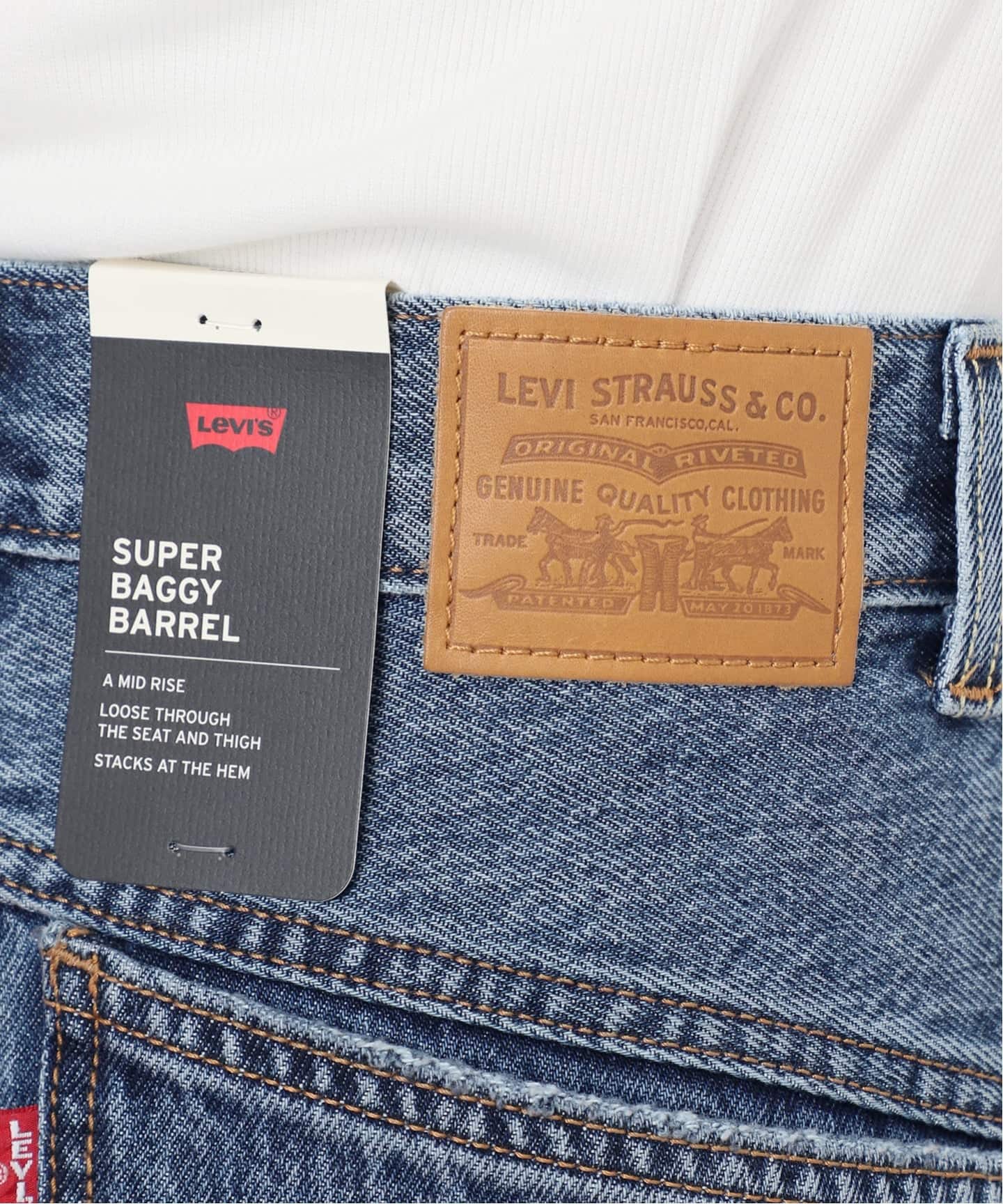 別注LEVI'Sfor JS SUPER BAGGY BARREL FULL 別注【LEVI'S(R)/リーバイス(R)】for JS SUPER BAGGY BARREL FULL
