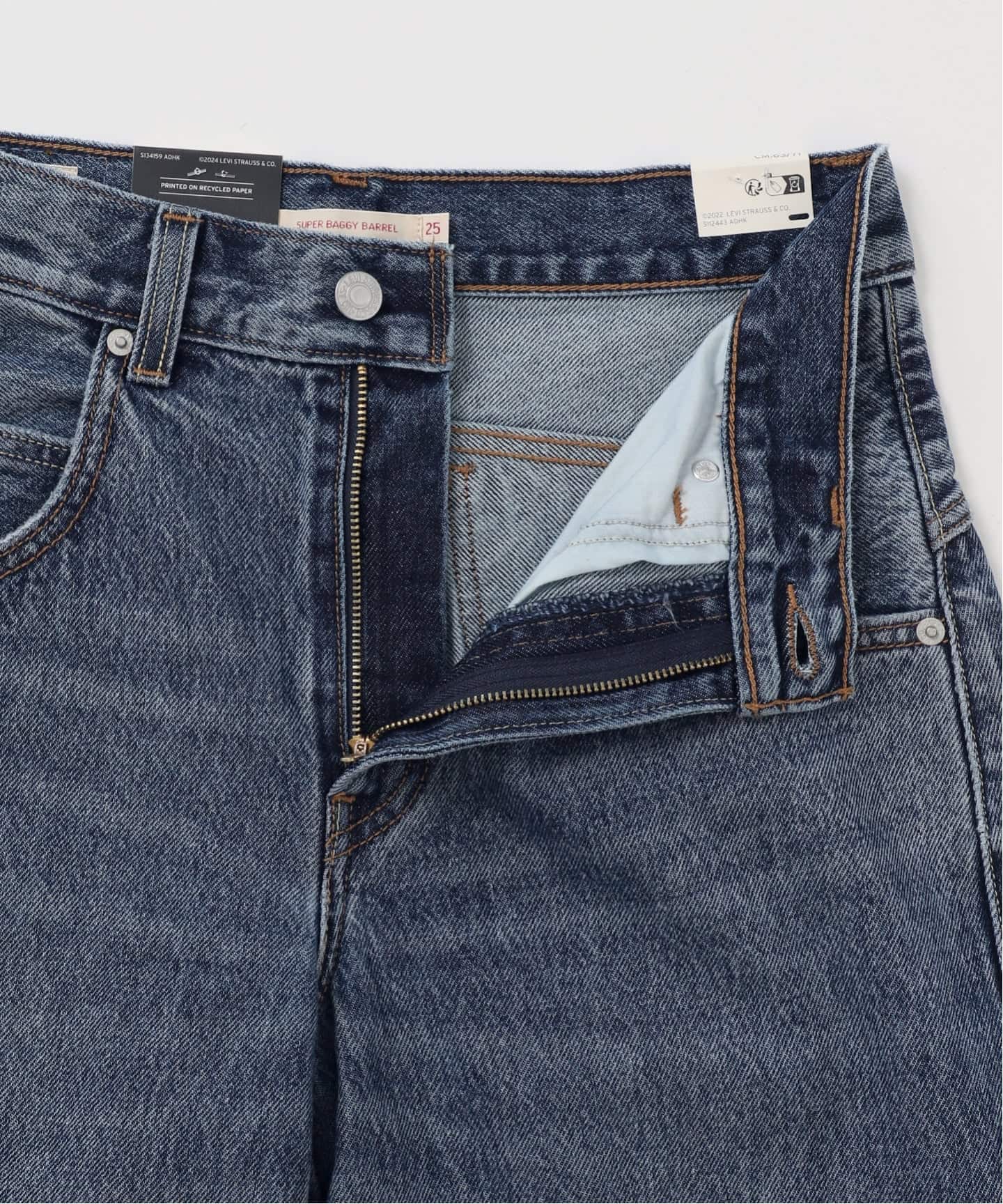 別注LEVI’S(R) SUPER BAGGY BARREL LONG 別注【LEVI'S(R)/リーバイス(R)】for JS SUPER BAGGY BARREL