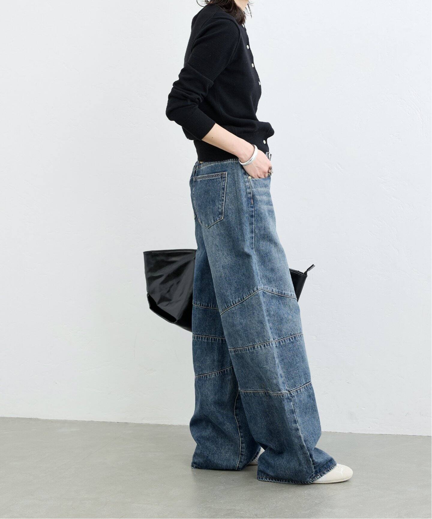 OneTeaSpoon/ワンティースプーン】BARREL MID WAIST DENIM JEAN 26743 