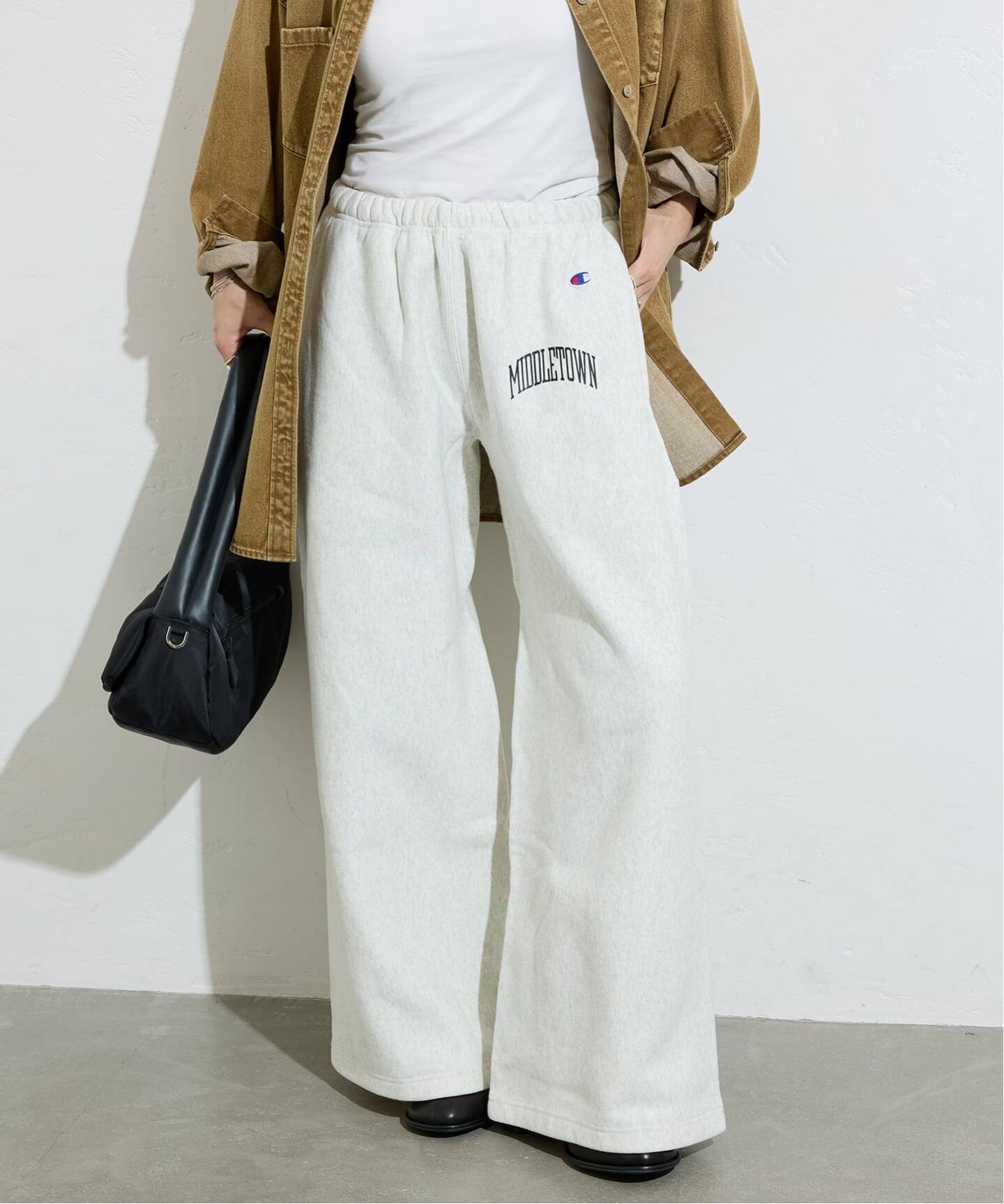 予約》別注【CHAMPION/チャンピオン】for JS ワイドスウェット