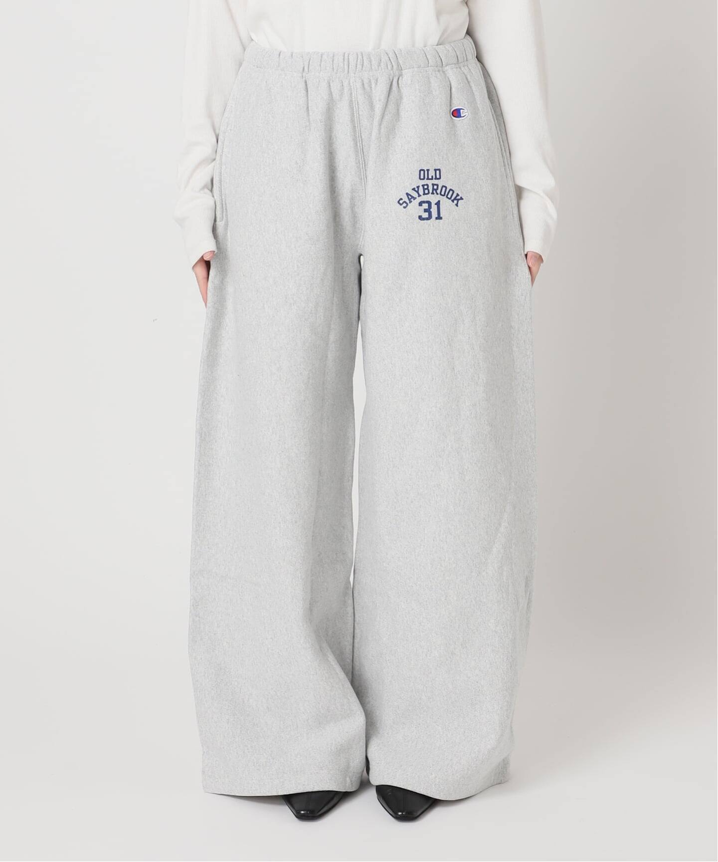 新品タグ付！ホリデー　スウェットパンツ　ジャーナルスタンダード　チャンピオン 予約》別注【CHAMPION/チャンピオン】for JS ワイドスウェット