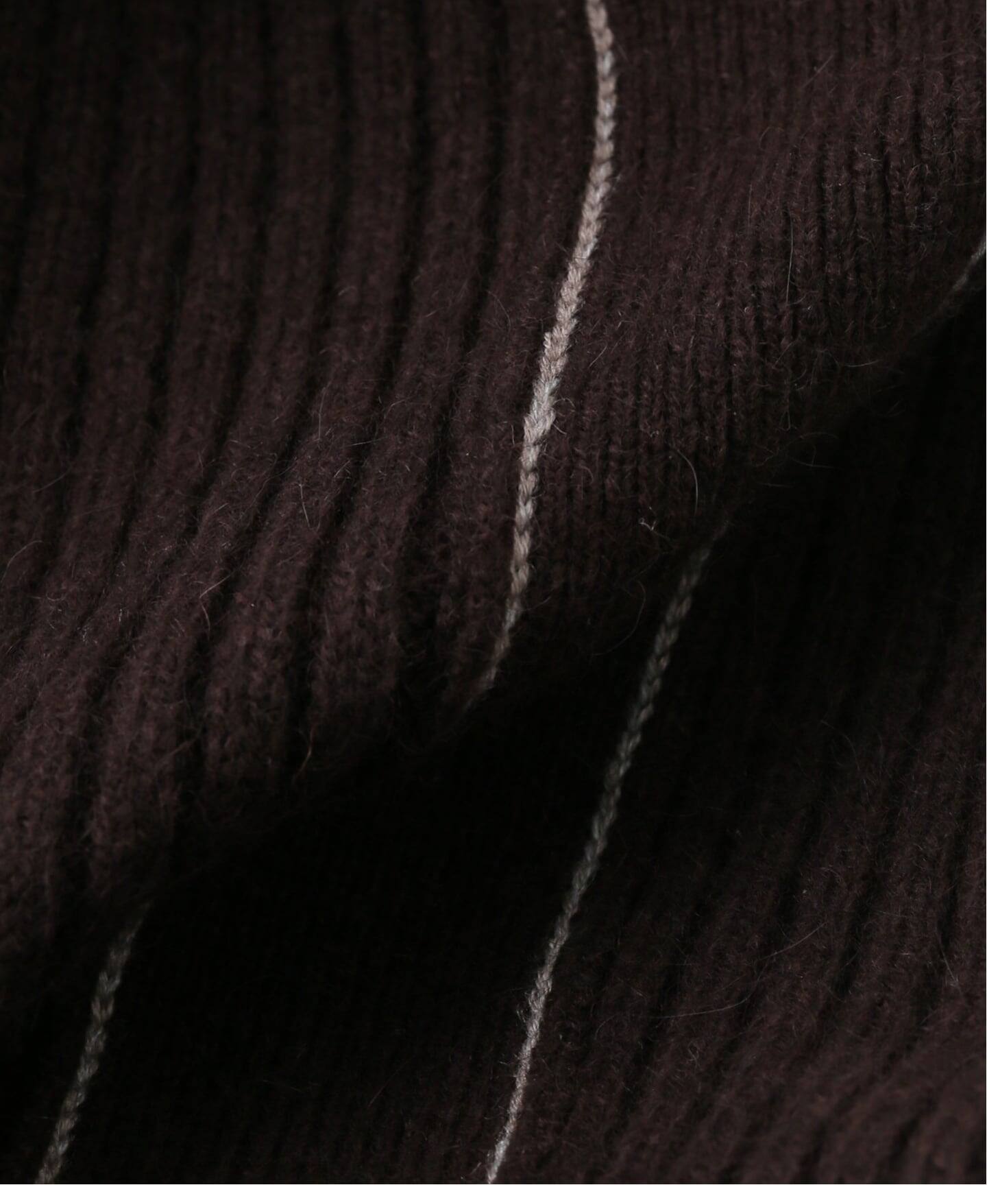 LOW CLASSIC/ロウ・クラシック】 DAMAGED KNIT BOOT CUT PANTS（その他