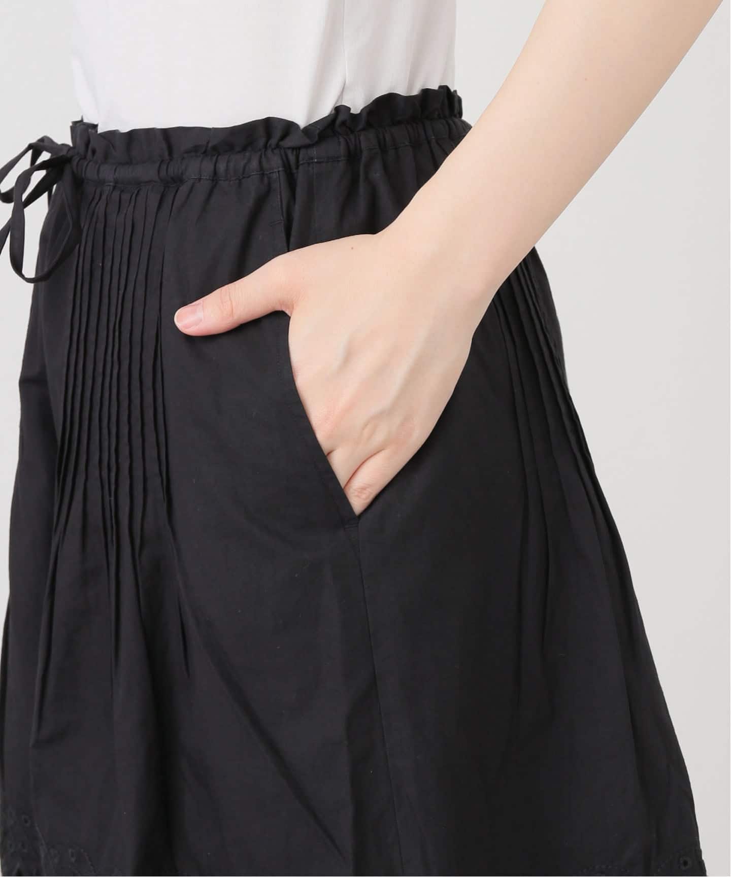 SARA MALLIKA/サラマリカ】COTTON SCALLAP HEM SHORT PA