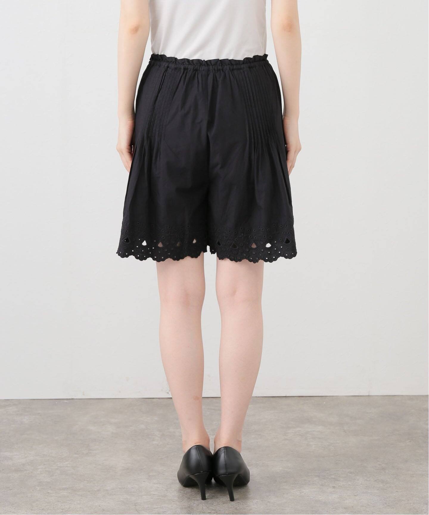 Sara mallikaサラマリカ ショートパンツ サークル刺しゅう ボトムス sara mallika パンツ 「SARA MALLIKA/サラマリカ」COTTON