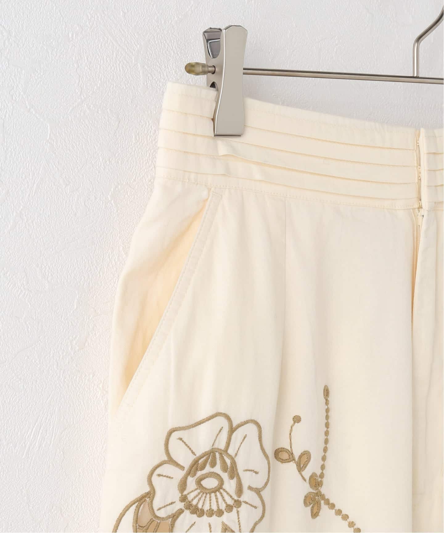 SARA MALLIKA/サラマリカ】COTTON TWILL CUT WORK WIDE（その他パンツ